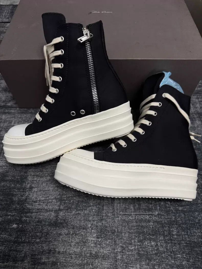 Rick Owens Rick Owens Thick-soled Converse shoes Size US 5.5 / EU 38 - 4 Thumbnail