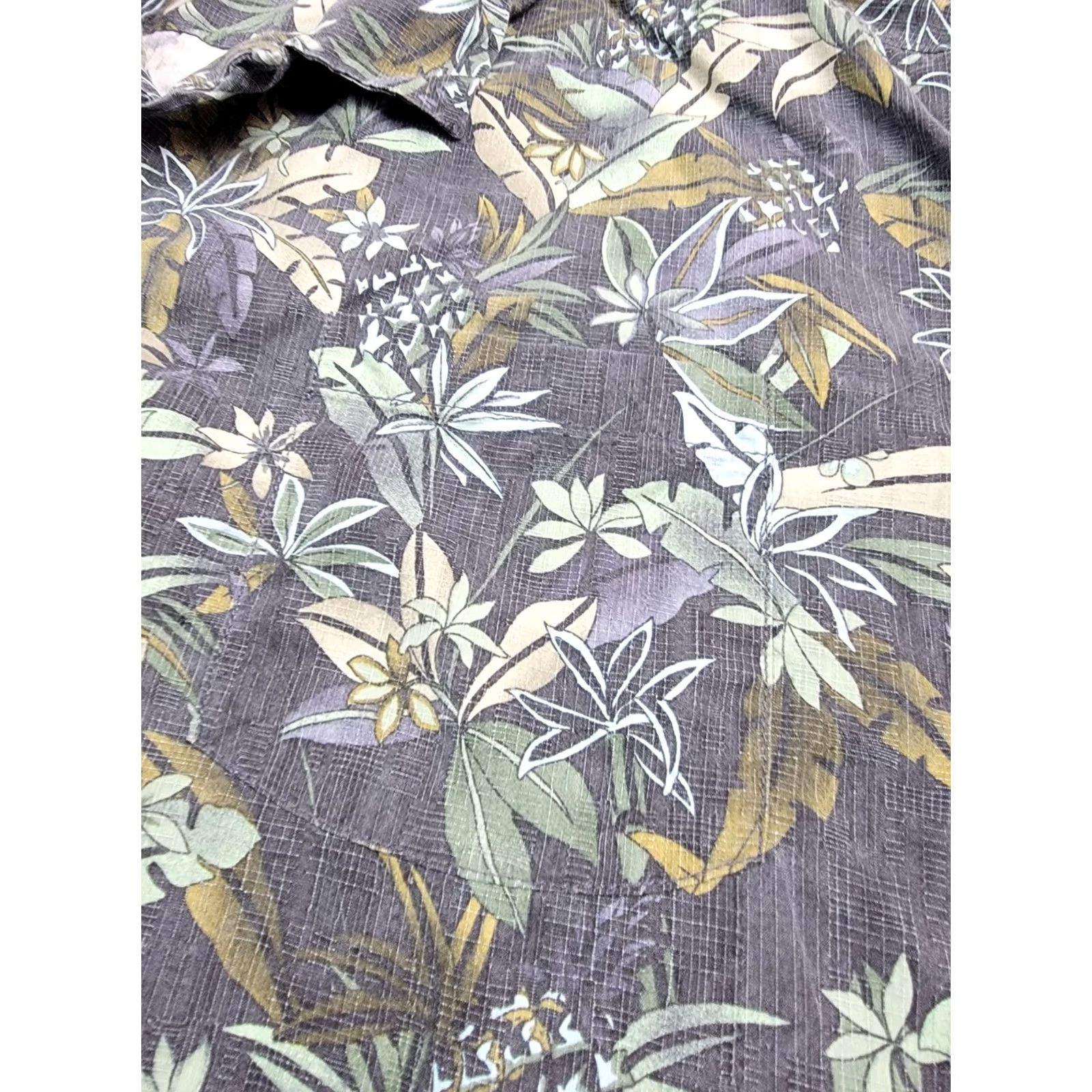 Tommy Bahama Tommy Bahama Mens 2XL Floral Silk Cotton Blend Shirt - Size 2XL - Casual Size US XXL / EU 58 / 5 - 5 Thumbnail