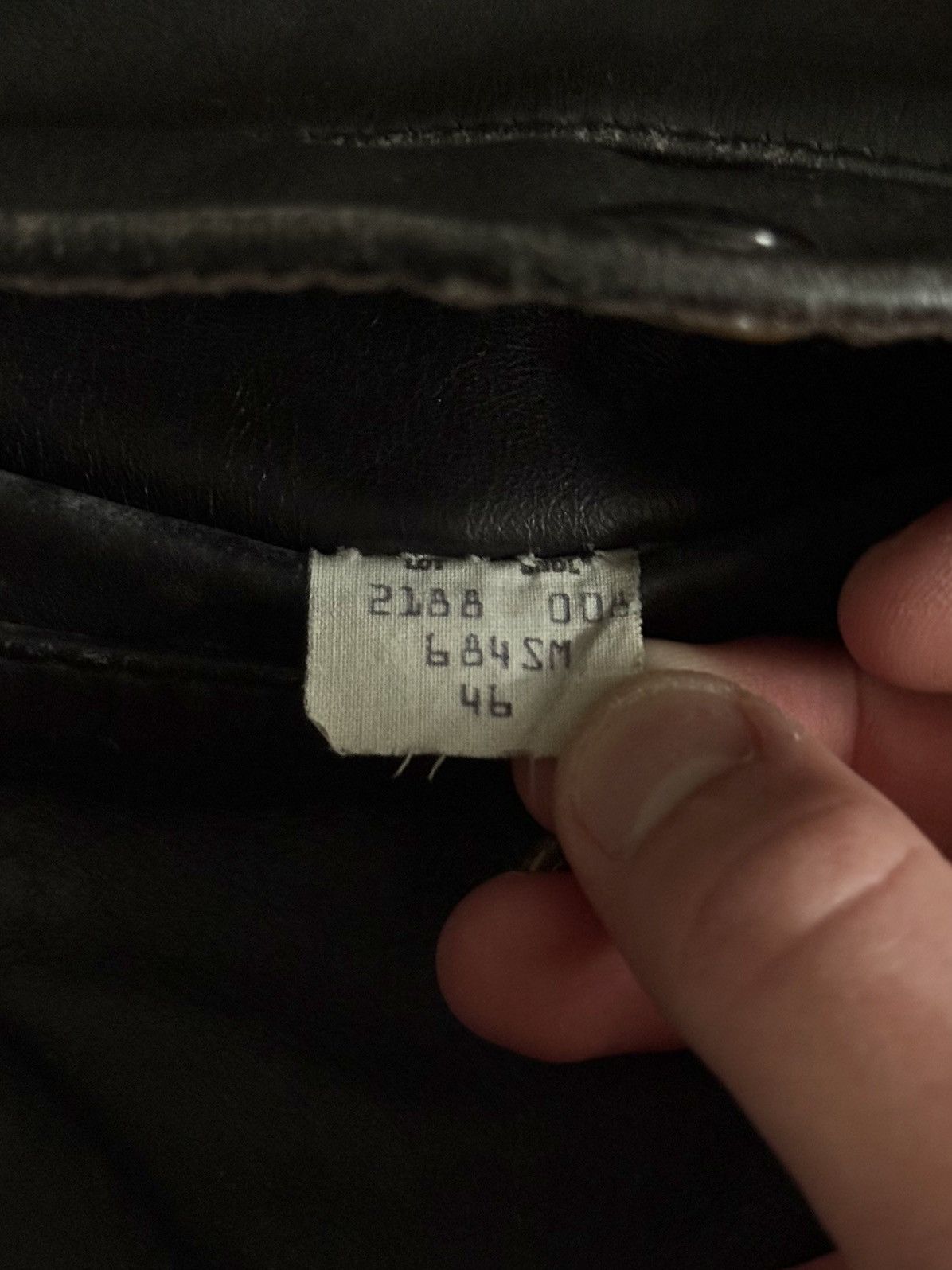 Schott Vintage Schott Black Heavyweight Leather A-2 Bomber Jacket Size US L / EU 52-54 / 3 - 20 Thumbnail