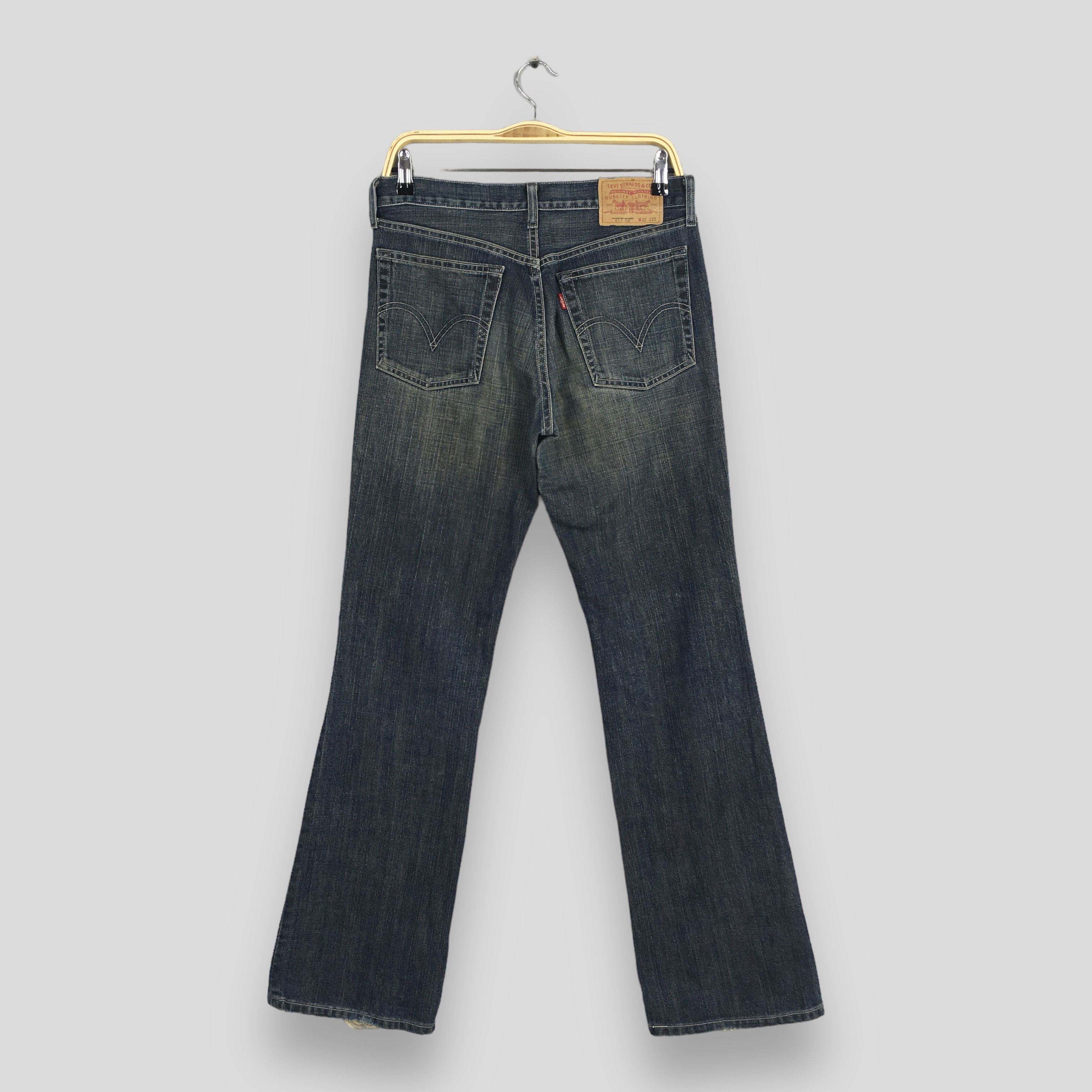 Levi's Size 29x32 Vintage Levi's 517 Bootcut Flare Jeans S778 Size US 29 - 8 Thumbnail
