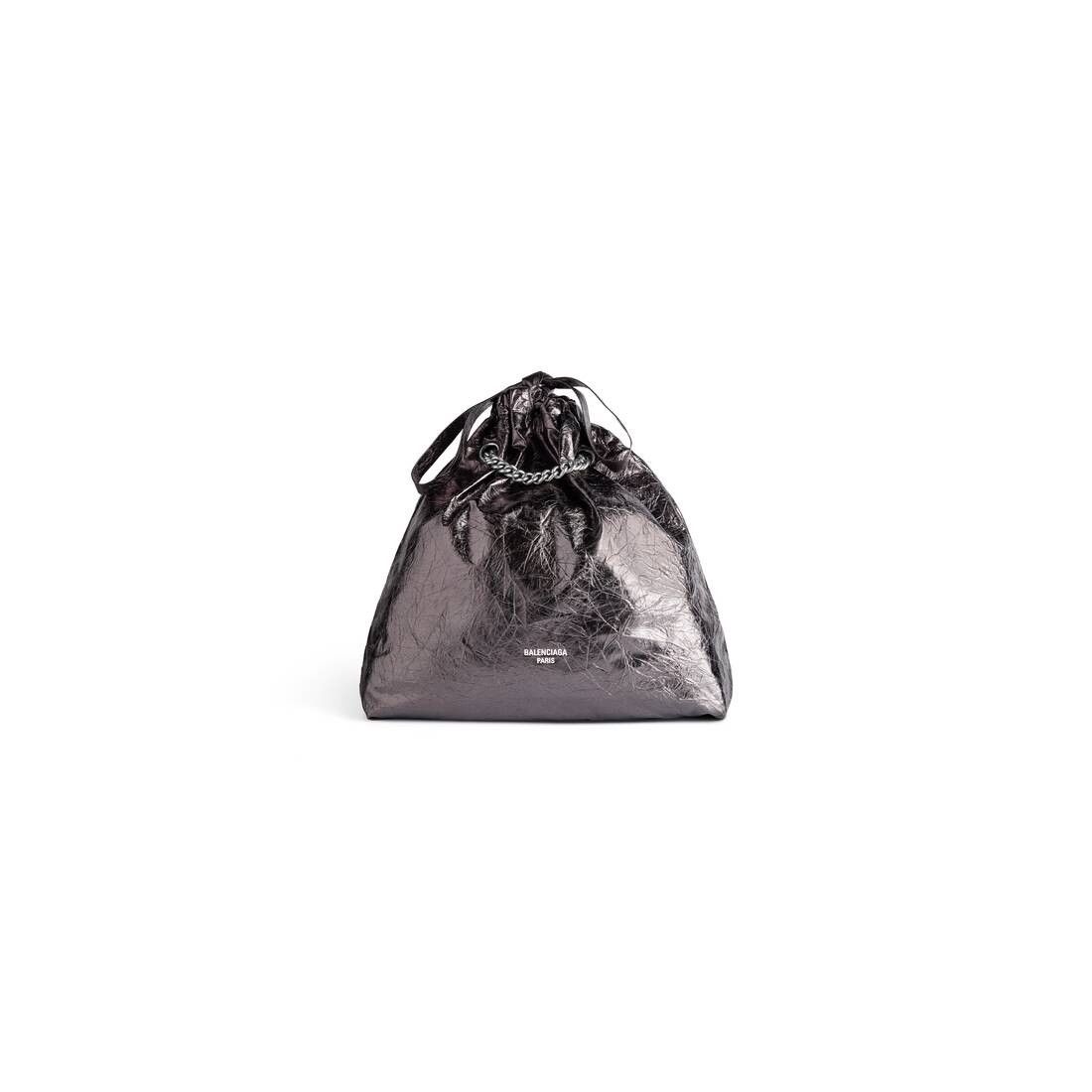 Balenciaga o1la1rc1a0126 Size: OS / Crush Medium Tote Bag Metallized Size ONE SIZE - 5 Thumbnail