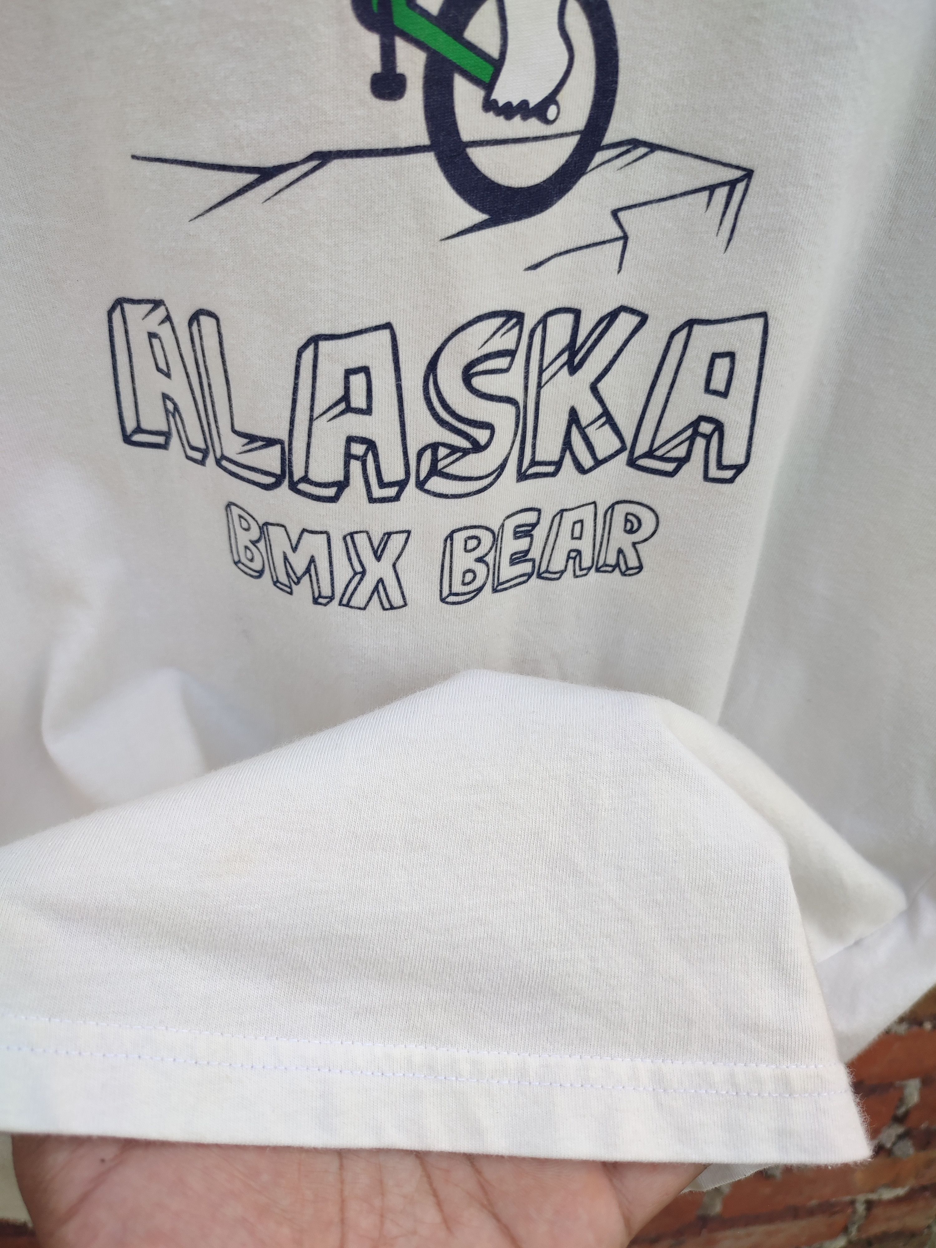 Beams Japan BEAMS ALASKA BMX BEAR TSHIRT Size US L / EU 52-54 / 3 - 5 Thumbnail