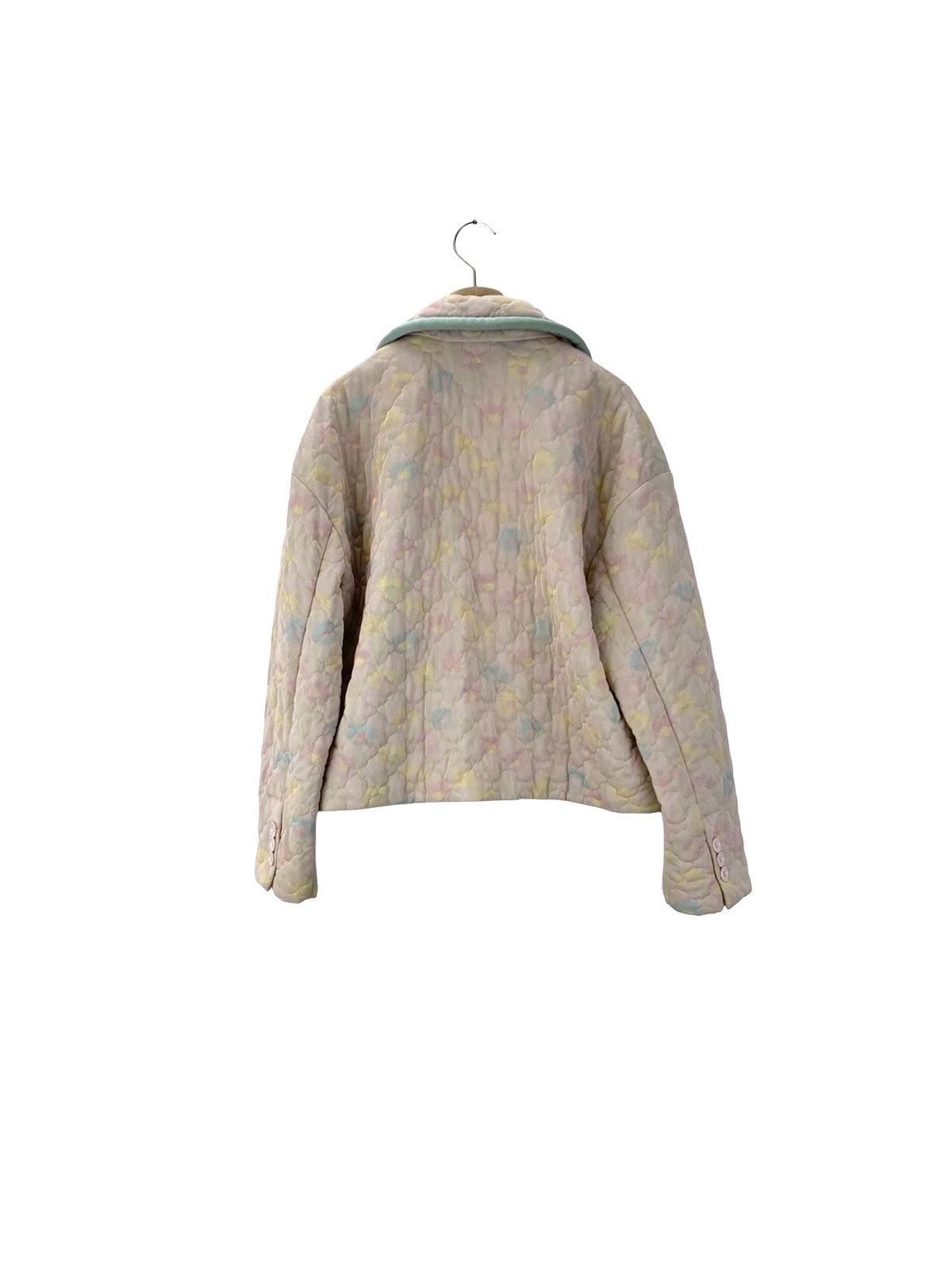 Fendi Fendi Pink Quilted Daisies Jacket Size XS / US 0-2 / IT 36-38 - 2 Thumbnail