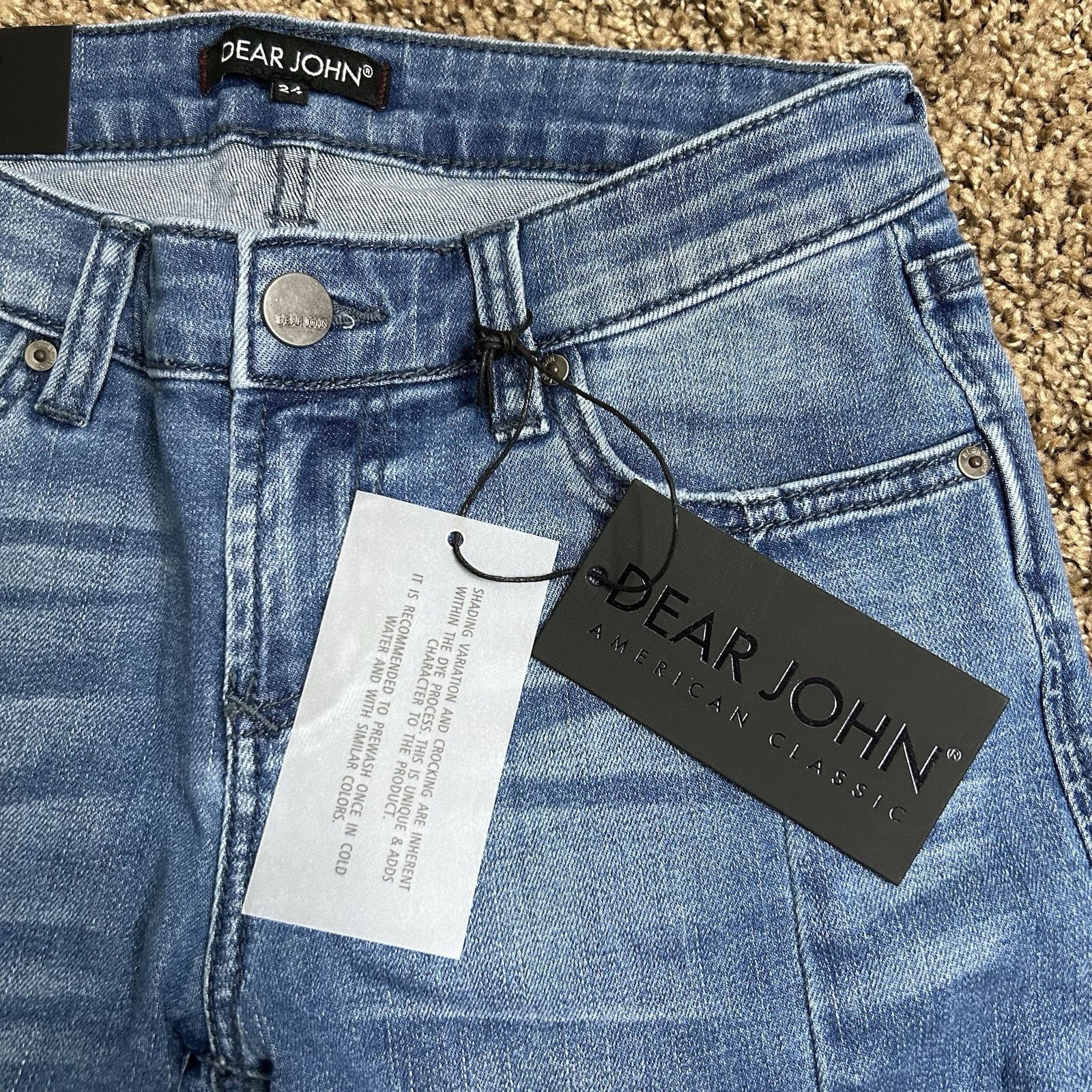 Other Dear John Women Jeans 24 Joyride Ankle Skinny Denim Jean Mid Size 24" / US 00 / IT 34 - 4 Thumbnail