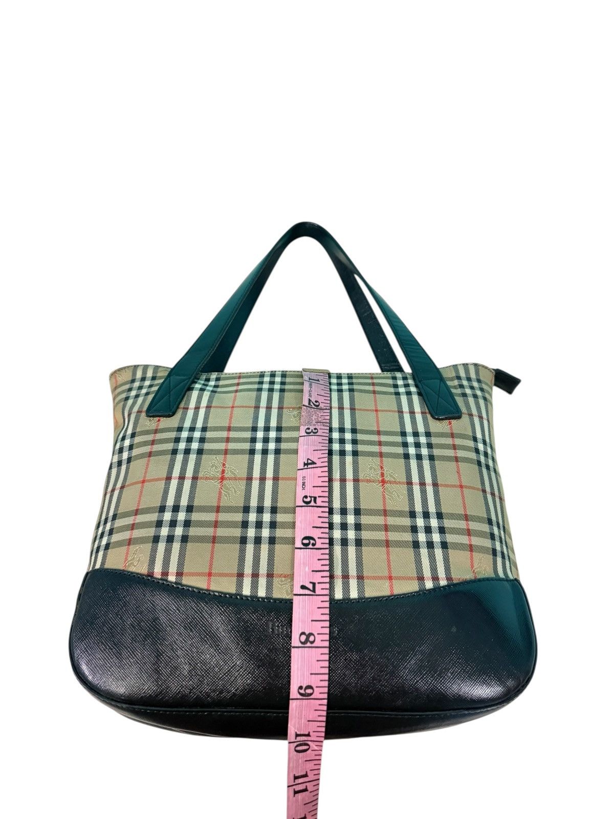 Burberry RARE VINTAE BURBERRYS NOVA CHECK TOTE BAG Size ONE SIZE - 15 Thumbnail
