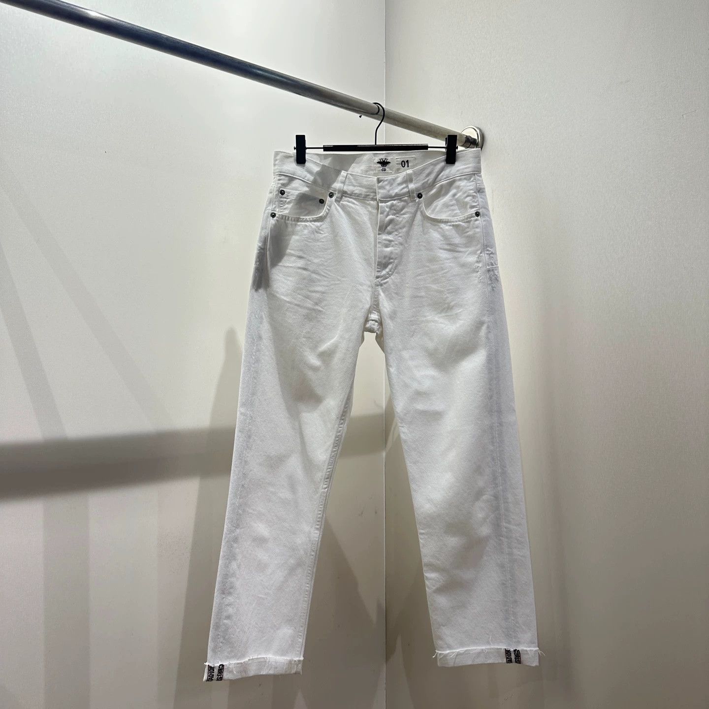 Dior Cuffed Logo Jeans W34 feb432
