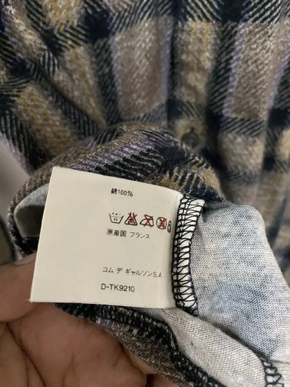 Comme des Garcons Rare Design Comme Des Garçons Flannel Shirt Jacket Size US S / EU 44-46 / 1 - 10 Thumbnail