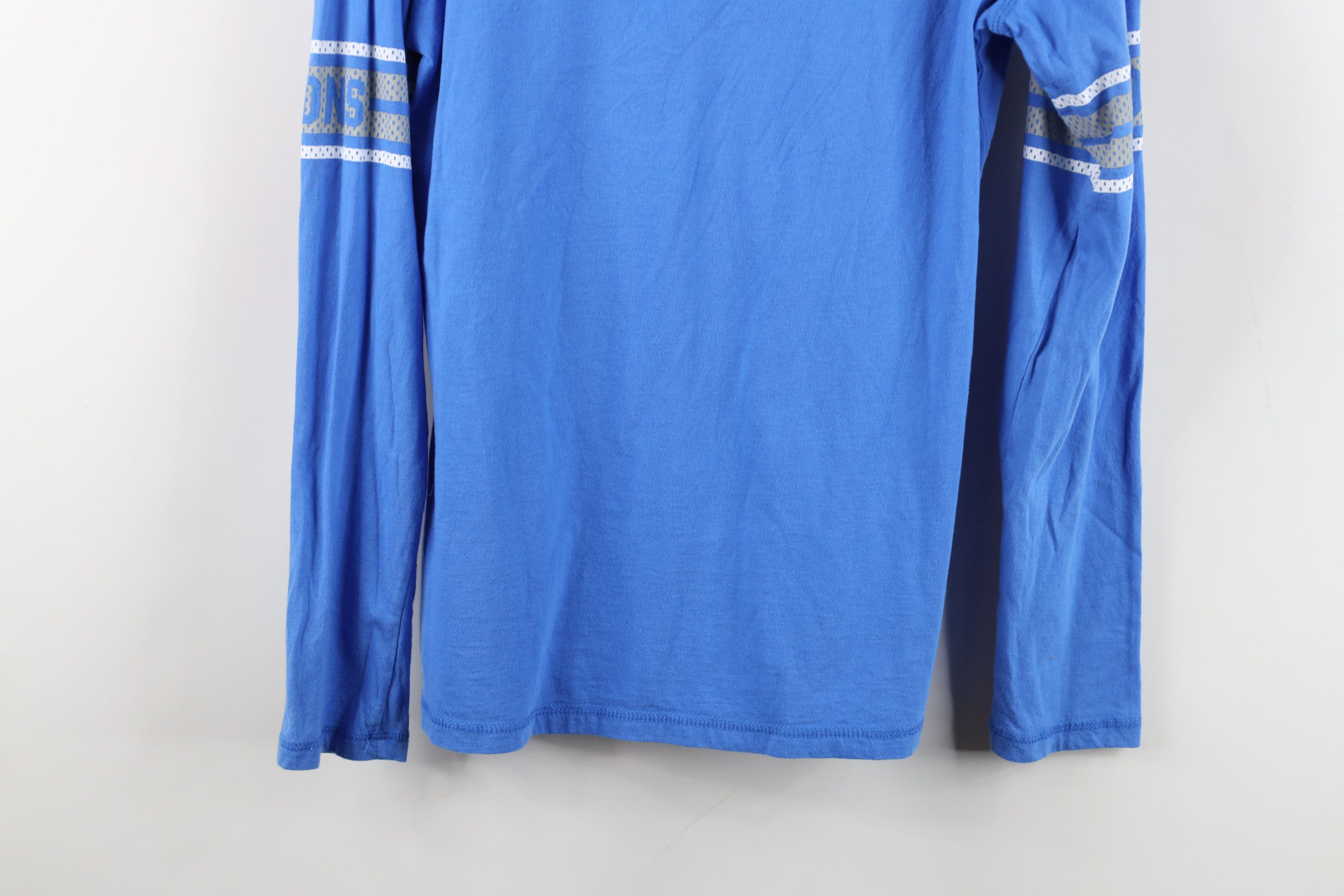 Vintage Vintage NFL Faded Detroit Lions Football Jersey T-Shirt Blue Size M / US 6-8 / IT 42-44 - 15 Thumbnail