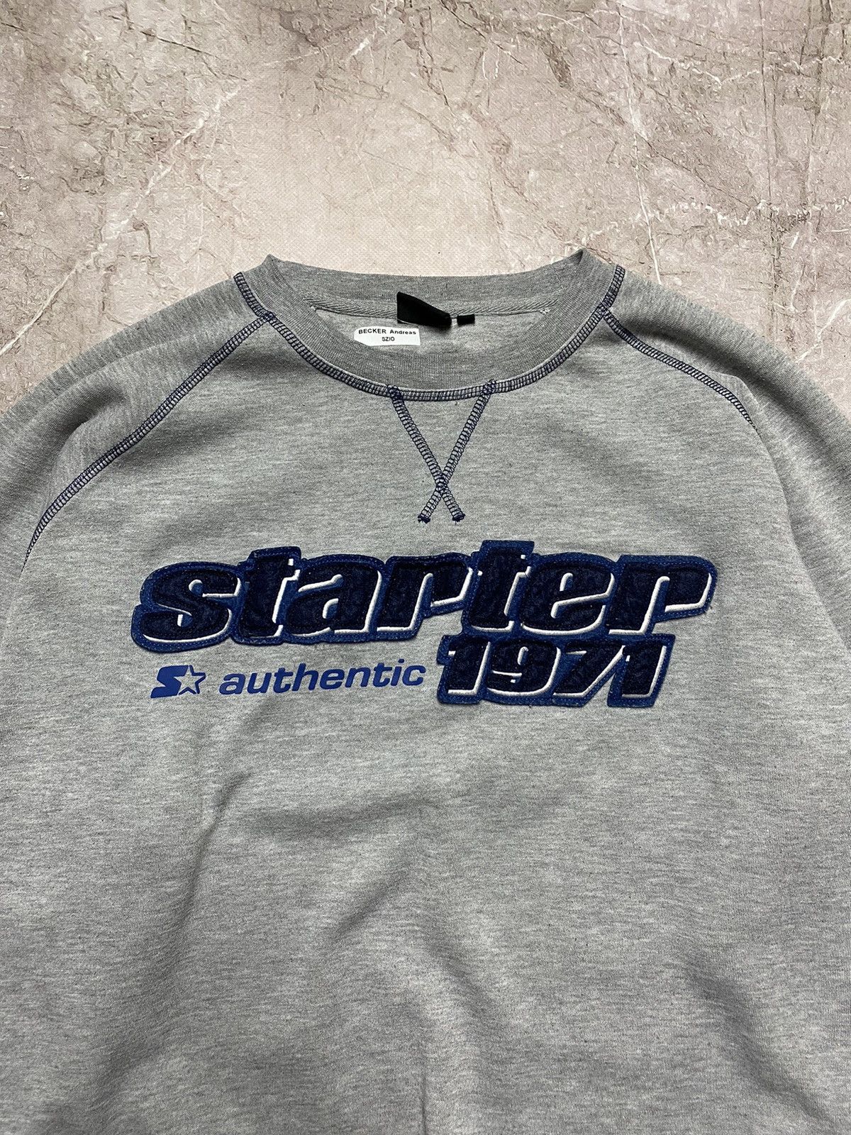 Starter Starter Sweatshirt Big Logo Size US L / EU 52-54 / 3 - 3 Thumbnail