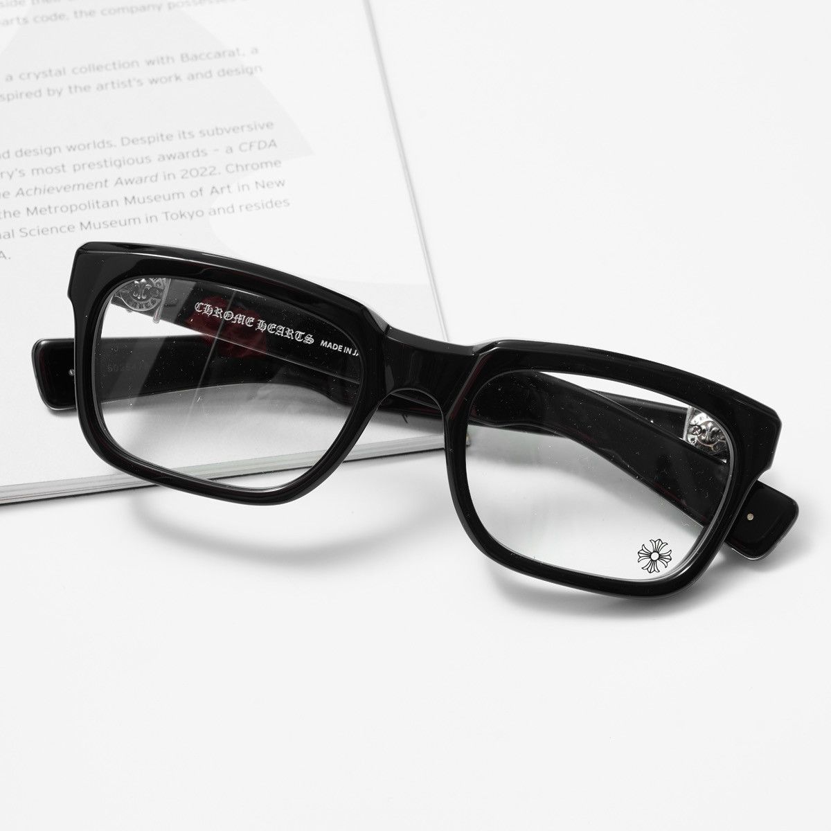 Chrome Hearts CHROME HEARTS SEE YOU IN TEA BLACK GLASSES Size ONE SIZE - 6 Thumbnail
