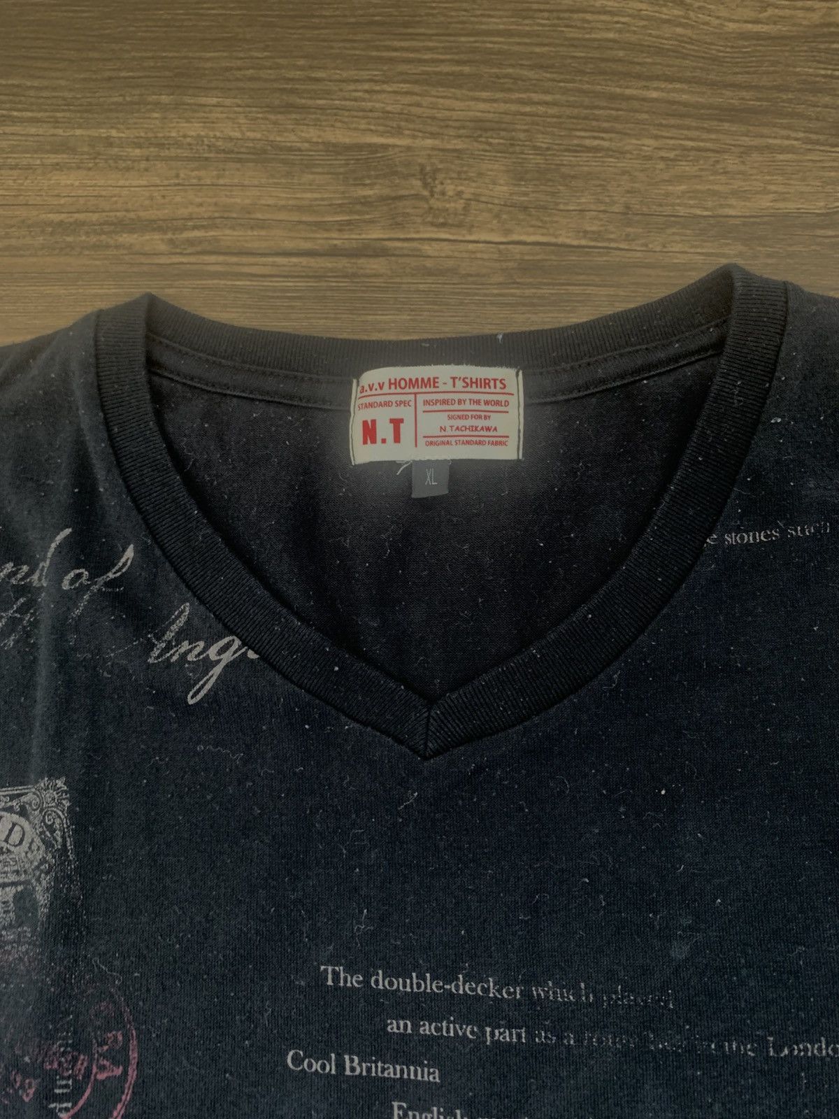 Japanese Brand 2000s japanese archive a.v.v homme y2k longsleeve tee Size US XL / EU 56 / 4 - 3 Thumbnail