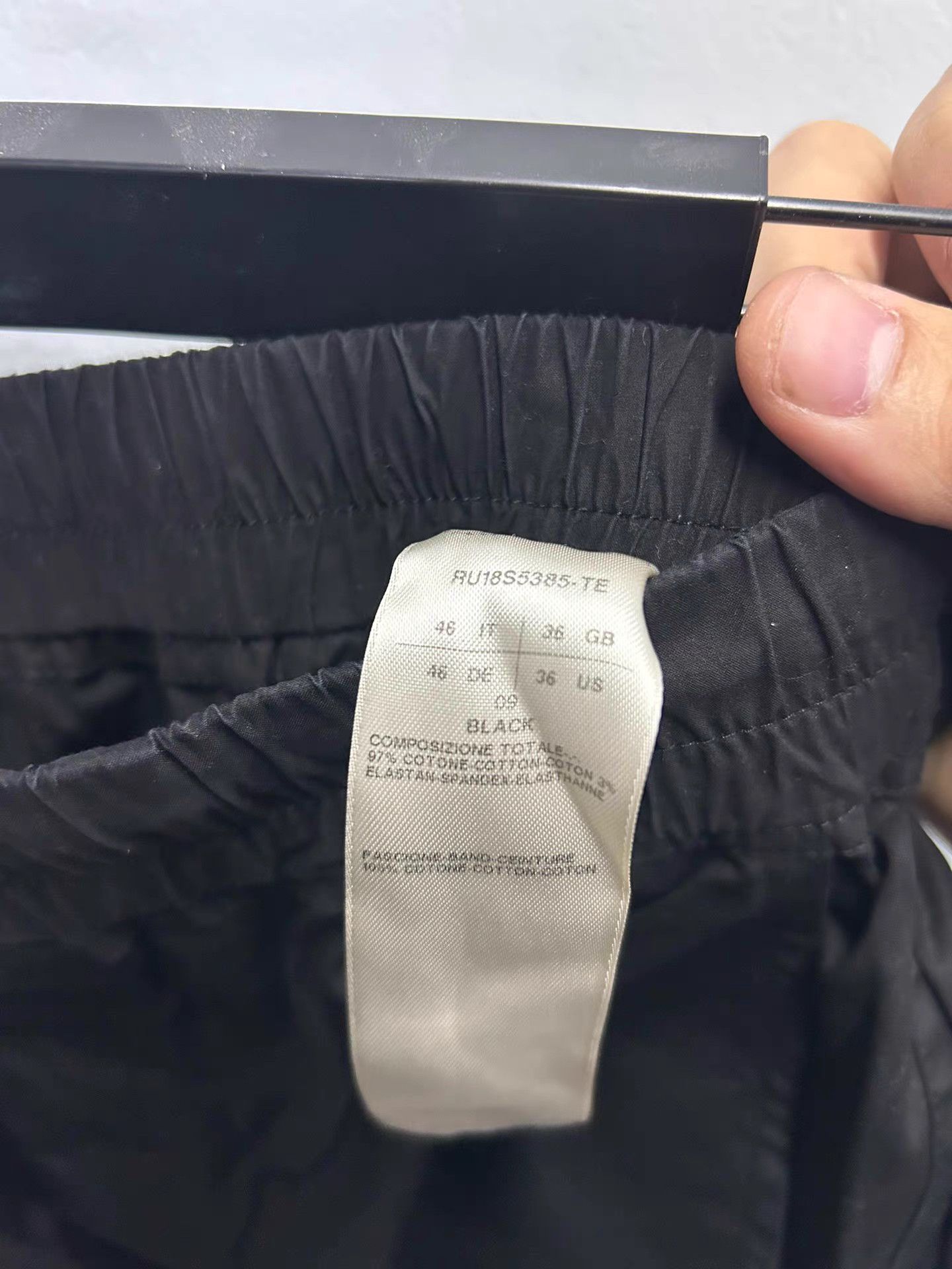 Rick Owens Rick Owens Mainline Nylon Ankle Pants Size US 30 / EU 46 - 3 Thumbnail
