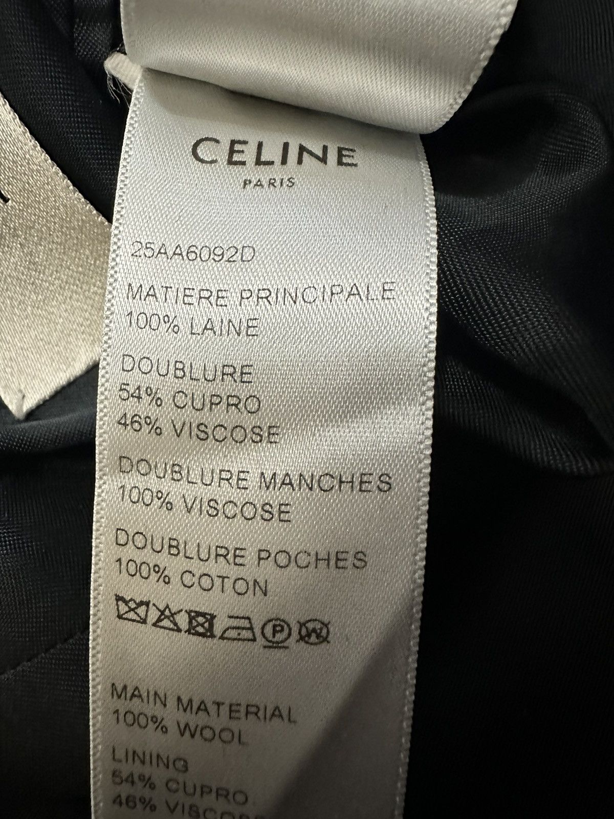 Celine × Hedi Slimane Celine by Hedi Slimane blazer jacket Size 46R - 9 Thumbnail
