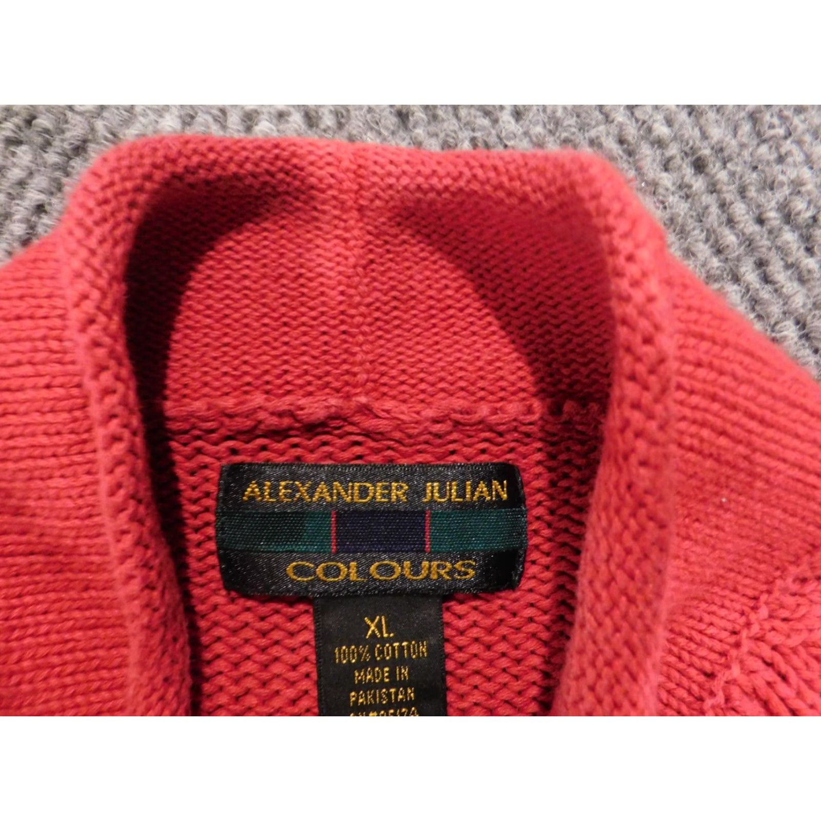 Alexander Julian **Alexander Julian Red Pullover XL Classic Sweater Mens** User: Alexander Julian Red Pullover XL Classic Sweater Mens Size US XL / EU 56 / 4 - 5 Thumbnail