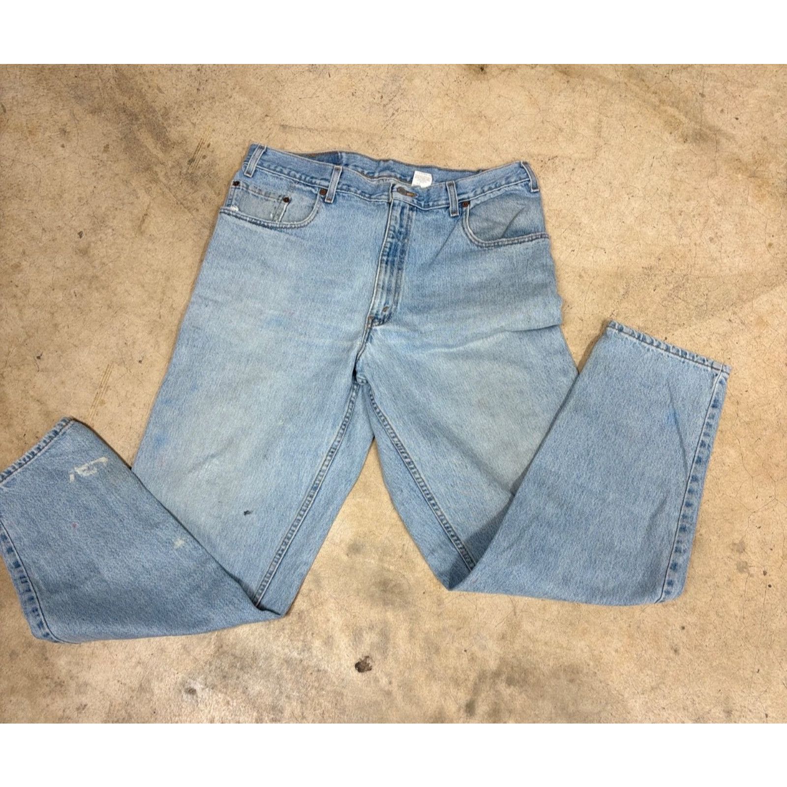 Levi's VTG Levi’s 560 Loose Fit Straight Leg Jeans 38 Made in USA Size US 38 / EU 54 - 10 Thumbnail