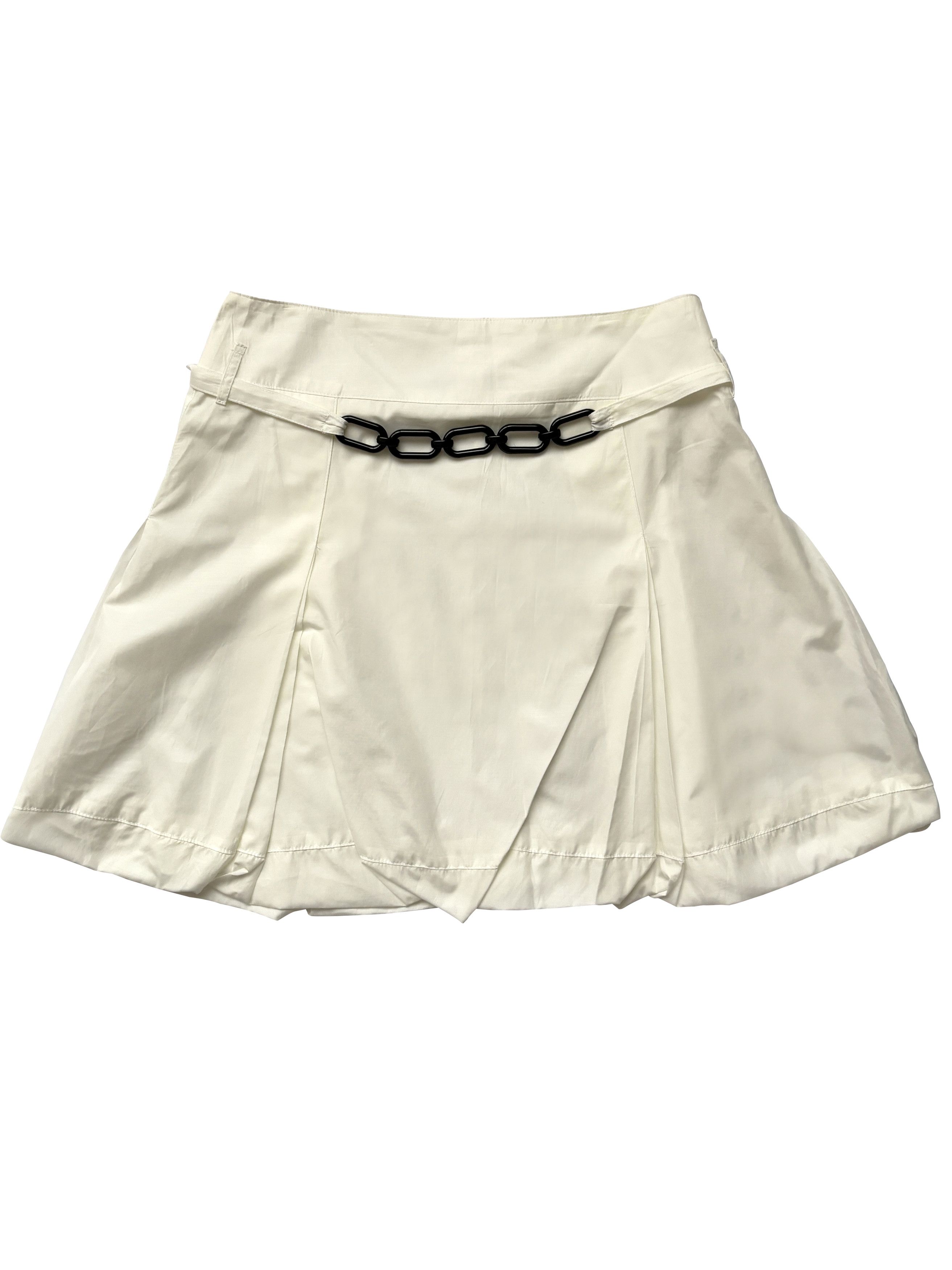 Alexander McQueen ⚡️QUICK SALE⚡️1995-96 Alexander McQueen White Skirt Size 28" / US 6 / IT 42 - 1 Thumbnail