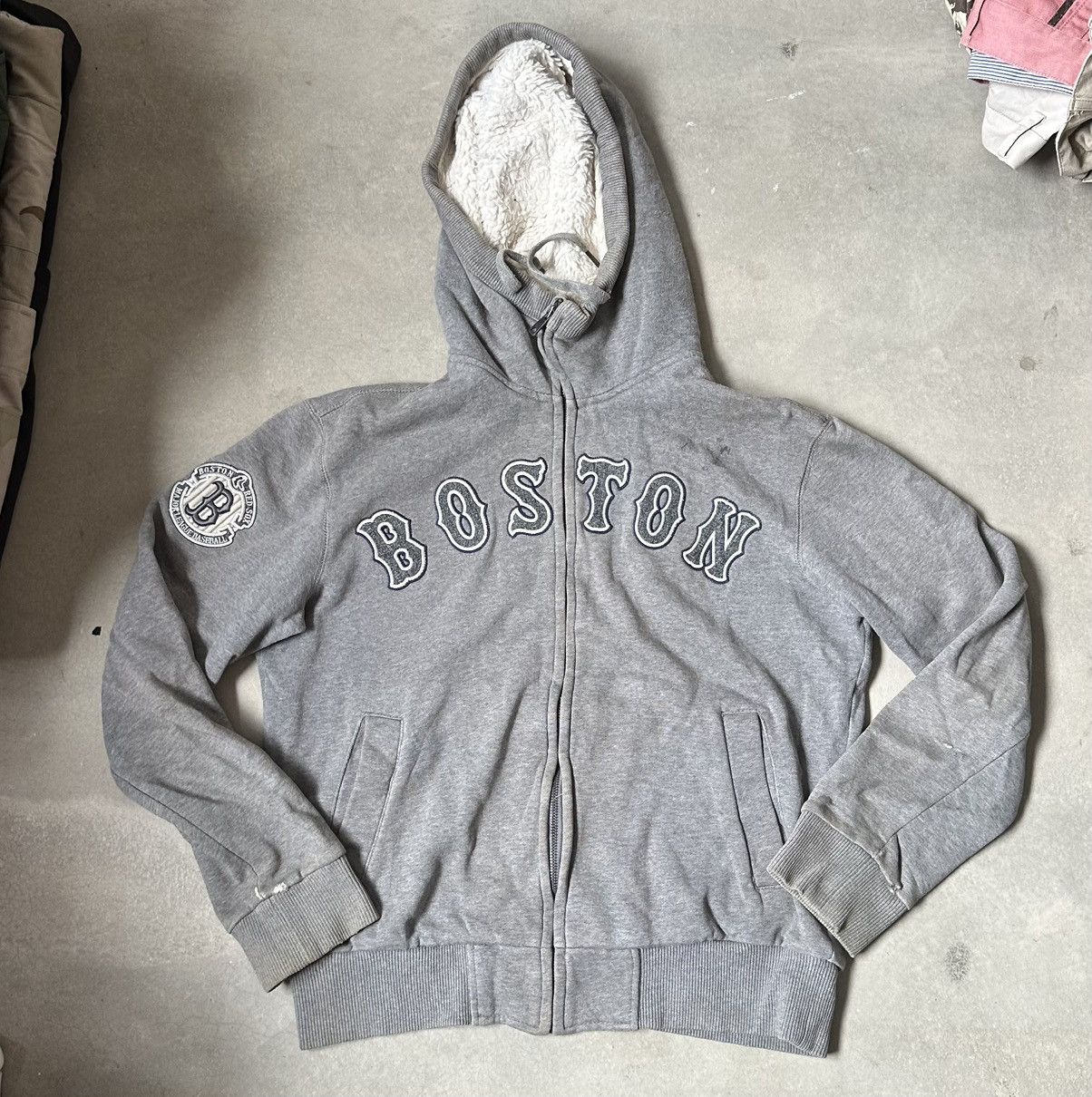 MLB VINTAGE BOSTON MLB HOODIE Size US M / EU 48-50 / 2 - 1 Thumbnail