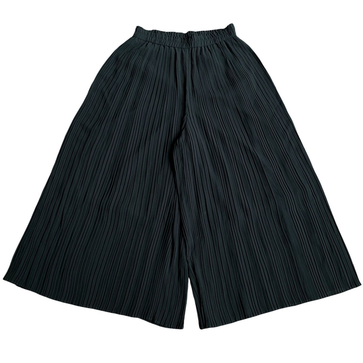 Issey Miyake × Japanese Brand × Vintage Japanese Brand Uniqlo Pleats Ultra Wide Pants Double Layers Size US 30 / EU 46 - 1 Thumbnail