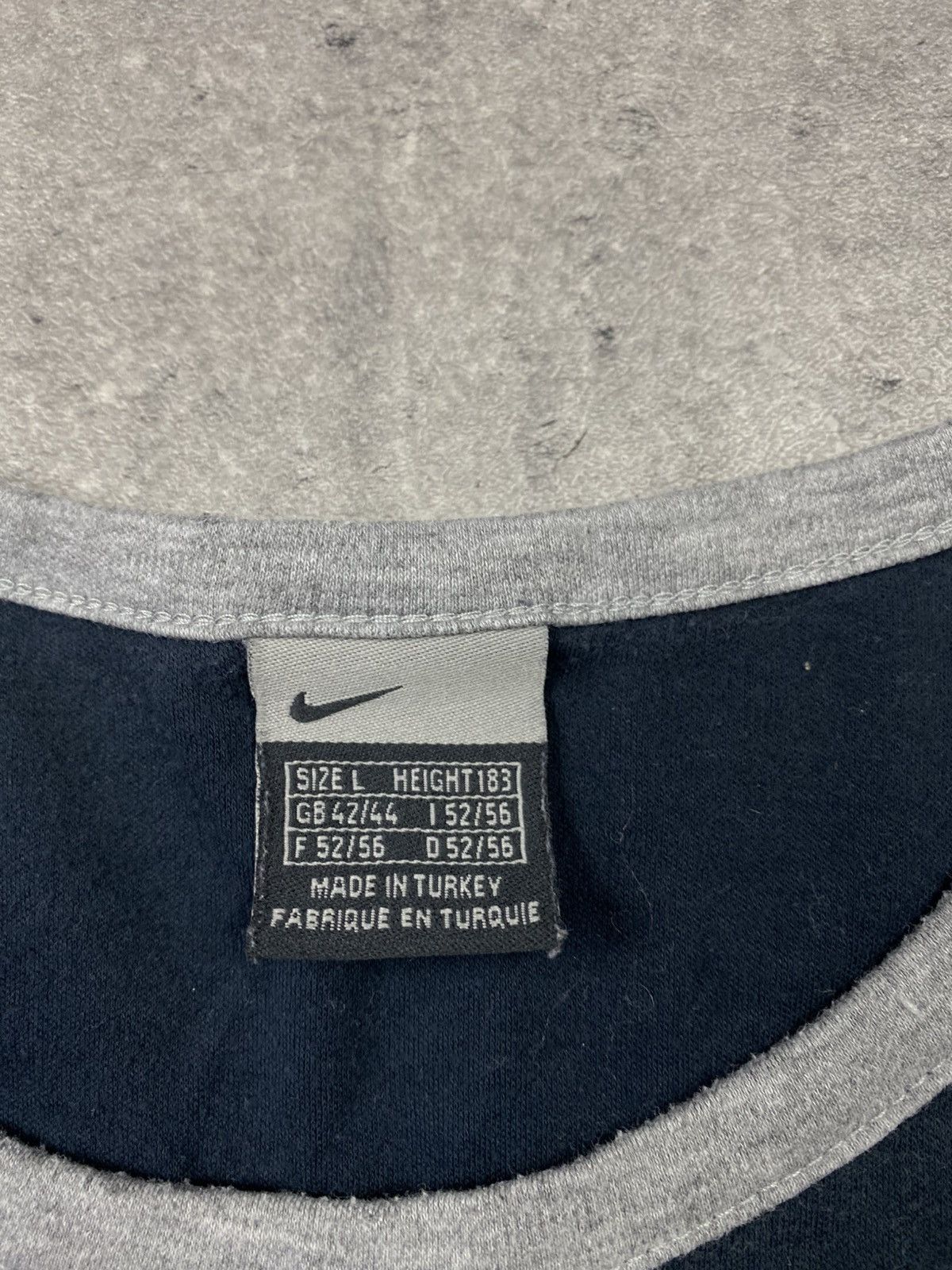 Japanese Brand × Nike × Vintage T-shirt Nike central swoosh 90’ vintage rare item streetwear Size US L / EU 52-54 / 3 - 8 Thumbnail