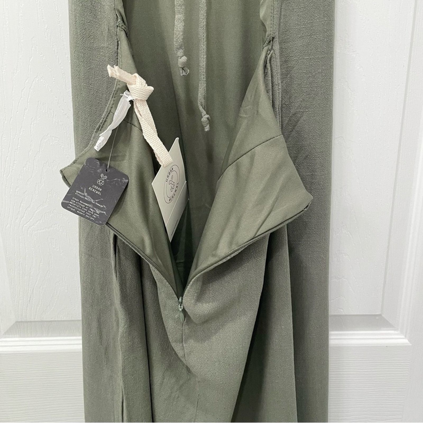 Urban Renewal Urban Outfitters Urban Renewal Linen Open-Back Midi Dress M Size M / US 6-8 / IT 42-44 - 5 Thumbnail