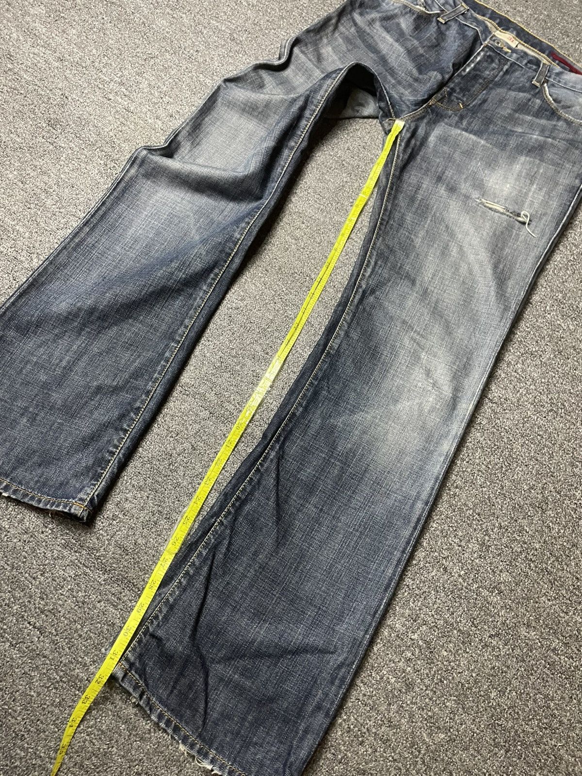 Banana Republic × Vintage Banana Republic Regular Fit Ripped Jeans (112) Size US 31 - 6 Thumbnail