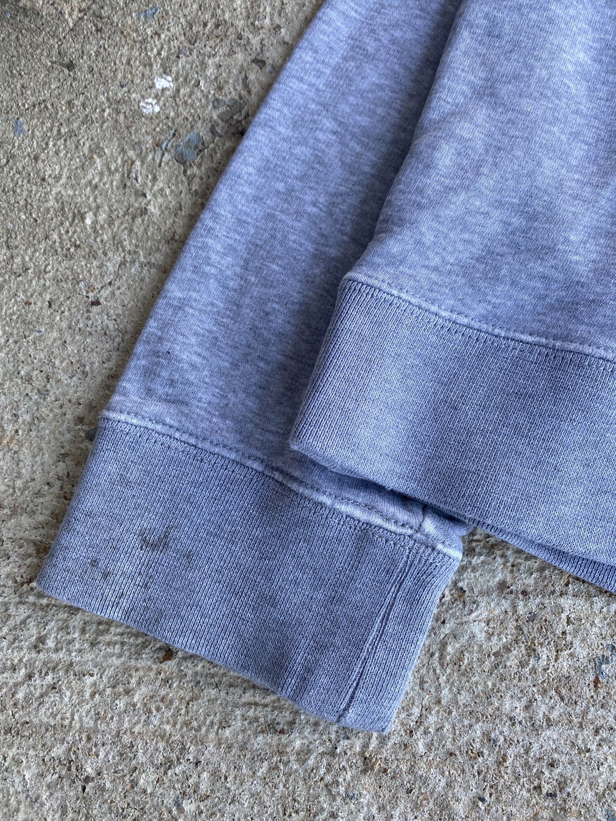 Nike × Vintage Vintage Y2K Nike Grey Hoodie Sweatshirt Size US L / EU 52-54 / 3 - 3 Thumbnail