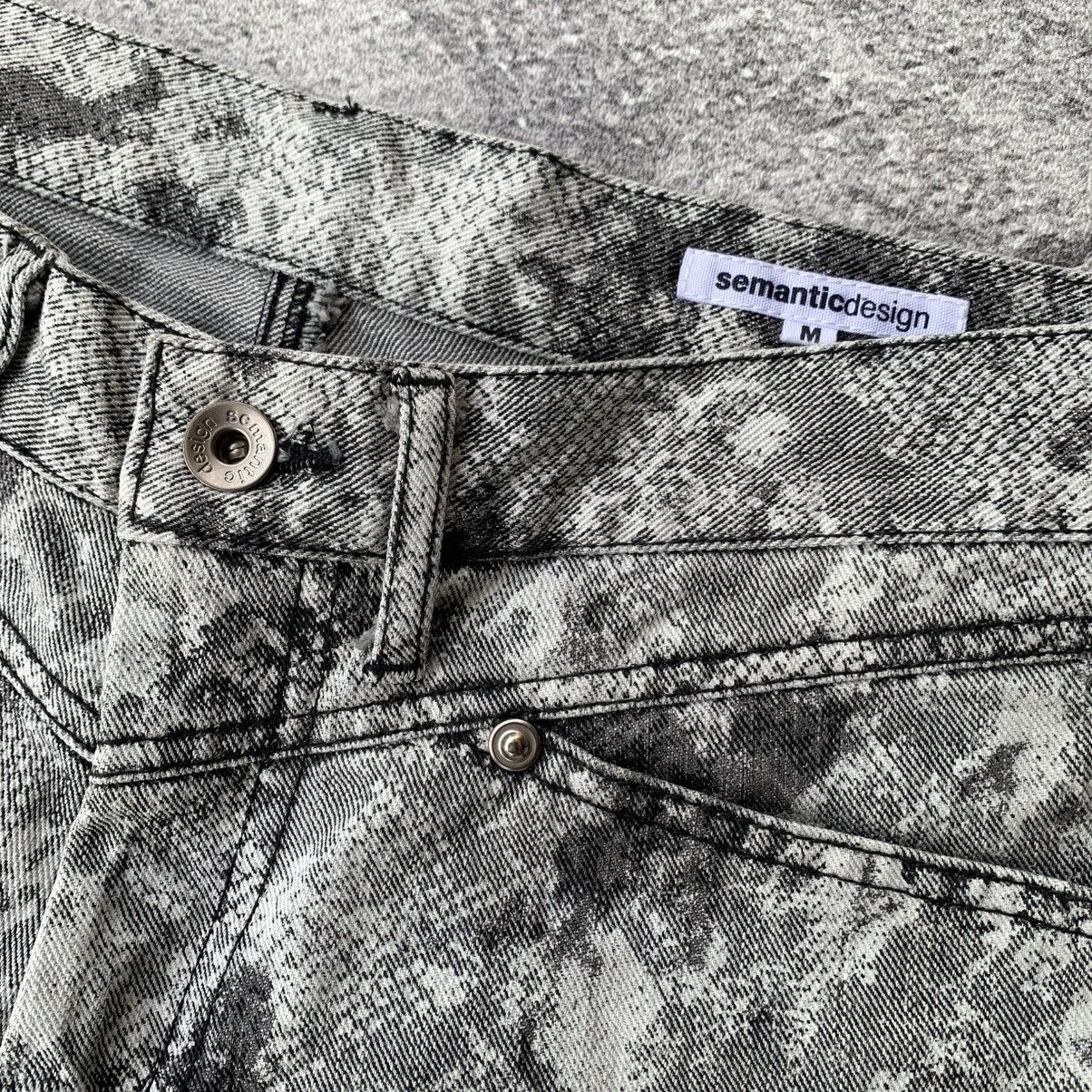 If Six Was Nine Rare🔥 Semantic Design Python Snake Skin Flared Jeans Size US 30 / EU 46 - 9 Thumbnail