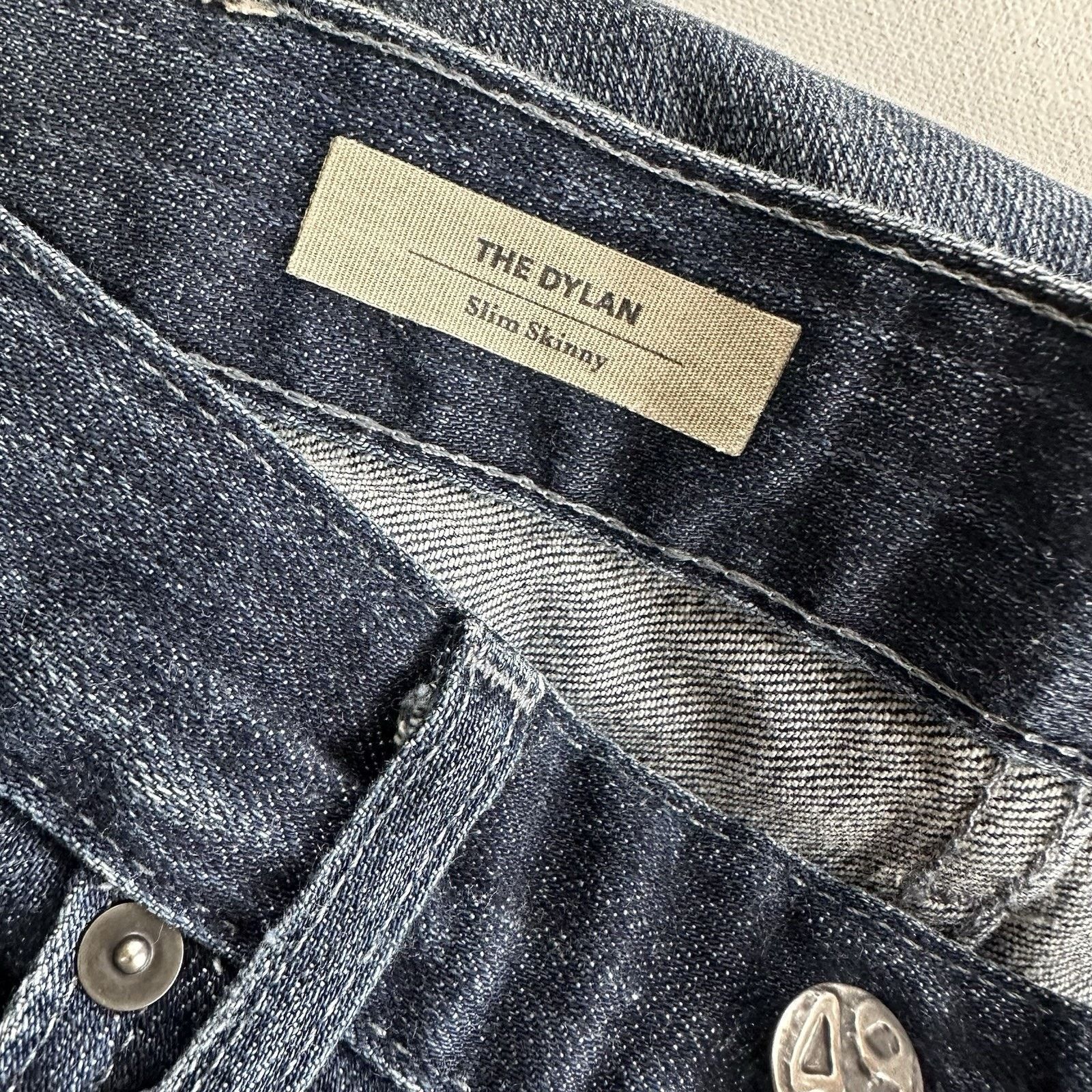 AG Adriano Goldschmied AG Adriano Goldschmied The Dylan Slim Skinny Jeans Size 29 Size 30" / US 8 / IT 44 - 6 Thumbnail