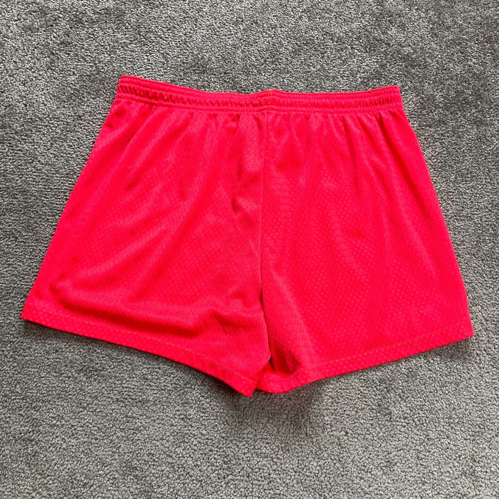 Champion Champion Athletic Shorts Womens Medium Pink Solid 3.5in Inseam Elastic Waist Breathable Pockets Size 32" / US 10 / IT 46 - 2 Thumbnail