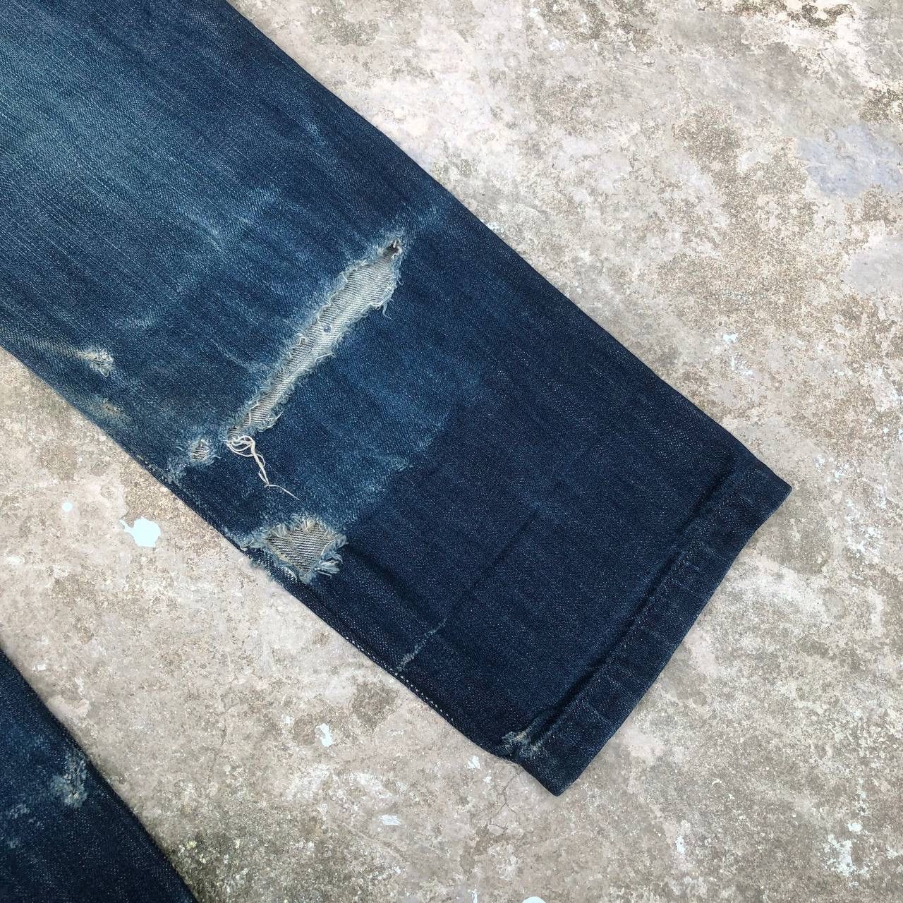 Kapital Kountry Distressed Kapital Clown Denim Kapital Jeans Destroyed Style Size US 31 - 8 Thumbnail