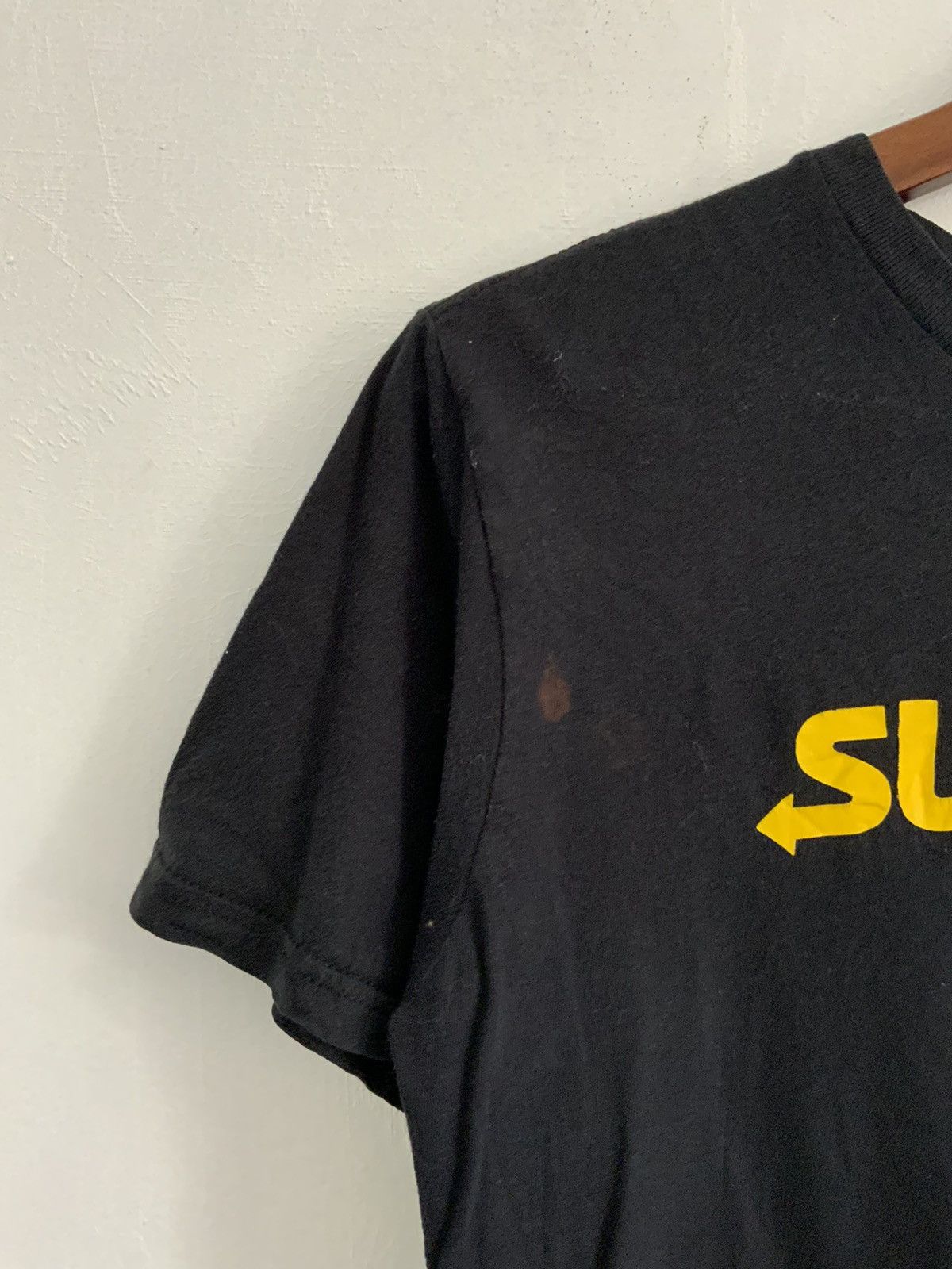 Japanese Brand Subway Black Tee Size US S / EU 44-46 / 1 - 5 Thumbnail