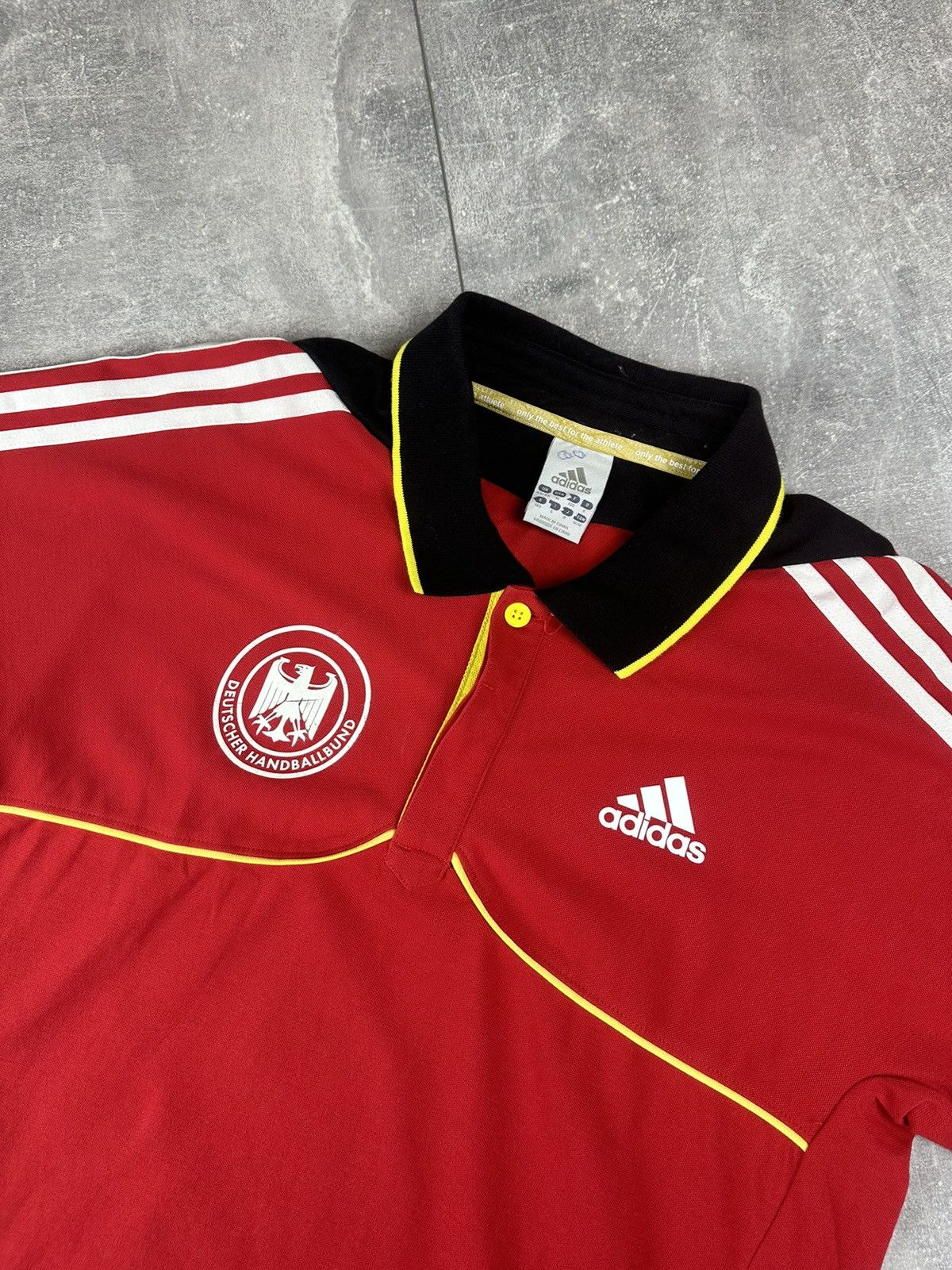 Adidas Adidas Deutscher Handbullbund Vintage Retro 2011/12 Jersey Size US M / EU 48-50 / 2 - 5 Thumbnail