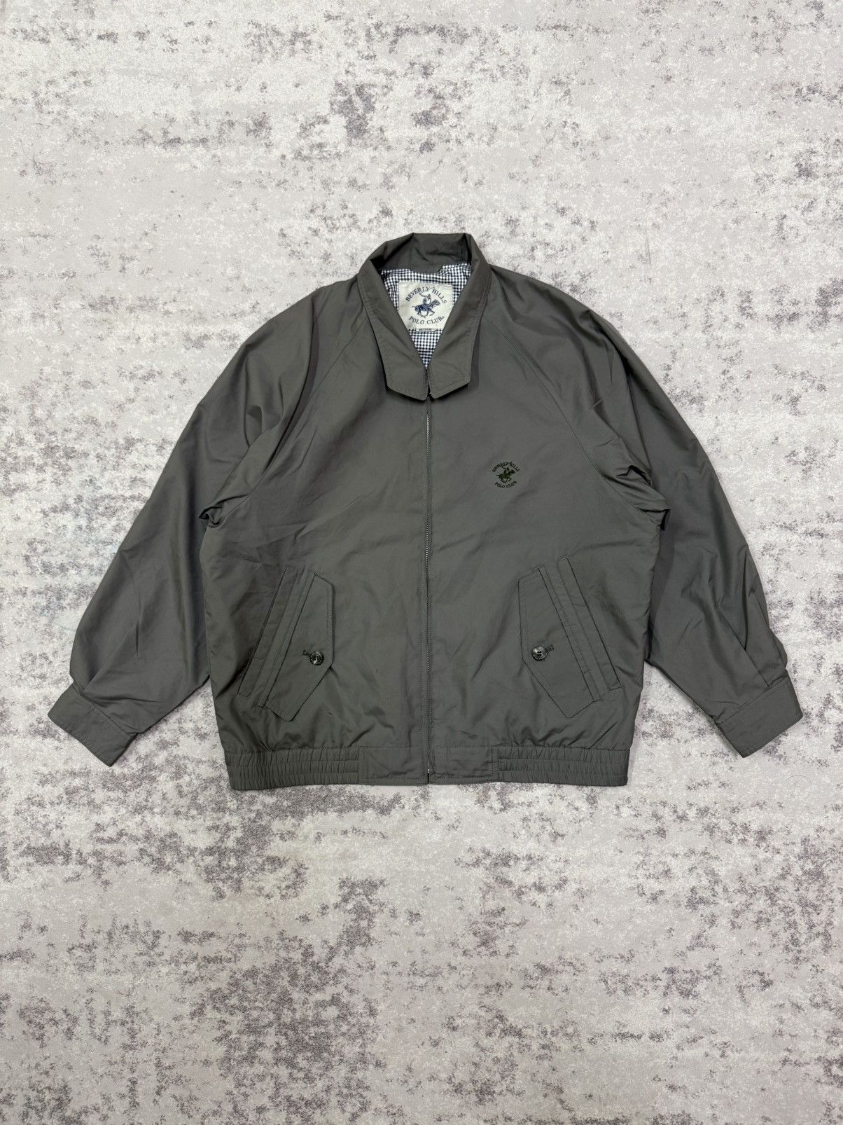 Beverly Hills Polo Club Vintage Beverly Hills Polo Club Chelered Lined Nylon Jacket Size US M / EU 48-50 / 2 - 3 Thumbnail