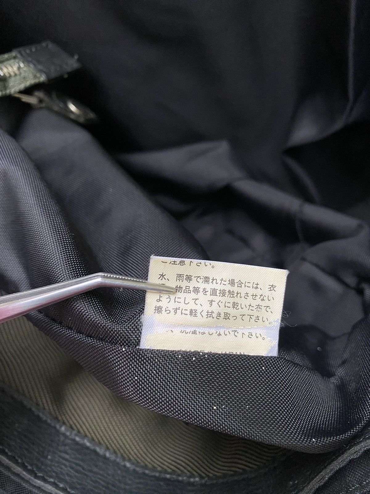Yohji Yamamoto Yohji Yamamoto Ysaccs Nylon/Leather Bag Size ONE SIZE - 10 Thumbnail