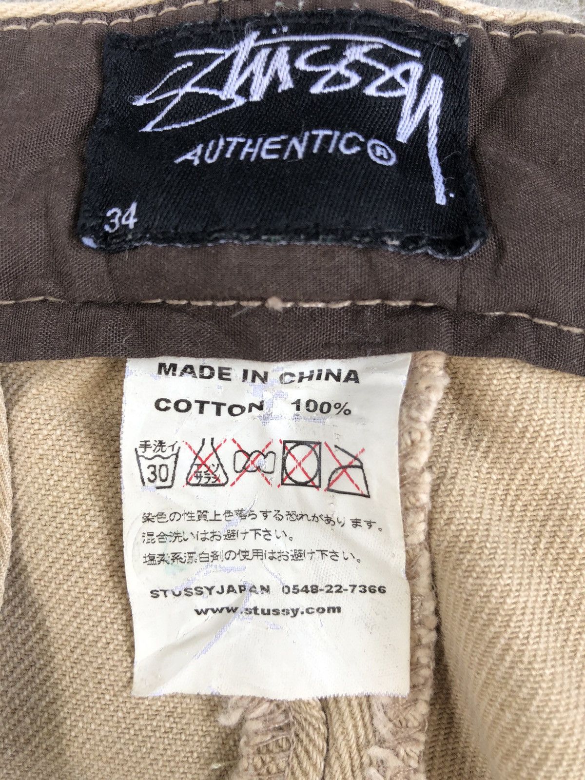 Stussy Stussy Embroidered logo Pants Baggy Pants Size US 36 / EU 52 - 18 Thumbnail
