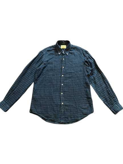 Polo Ralph Lauren Vintage Polo Ralph Lauren Custom Fit Checkered Shirt Size L Size US L / EU 52-54 / 3 - 1 Thumbnail