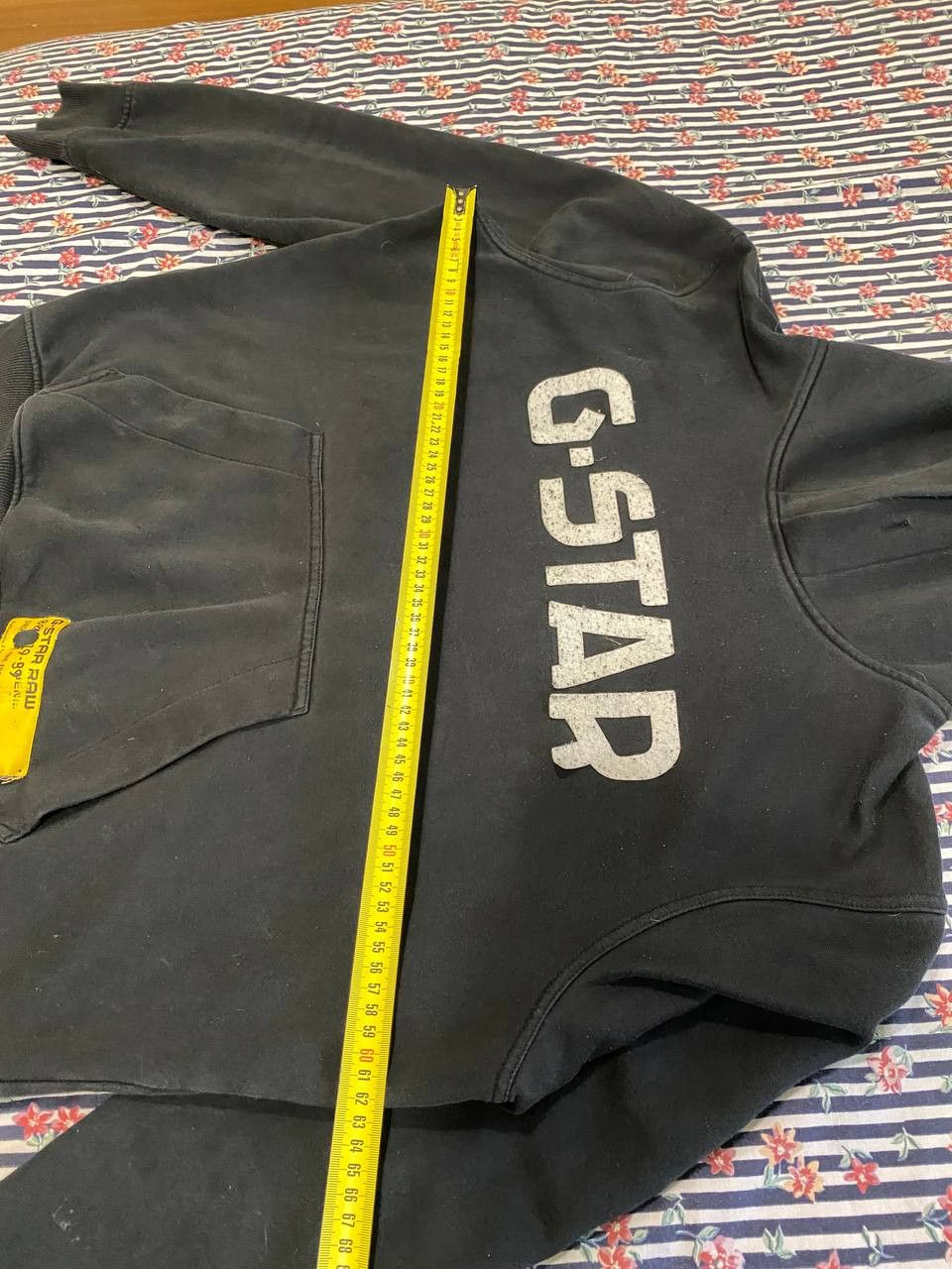 G-Star Vintage G Star Sweater Hoodie Spell Out Big Logo Size US XL / EU 56 / 4 - 10 Thumbnail