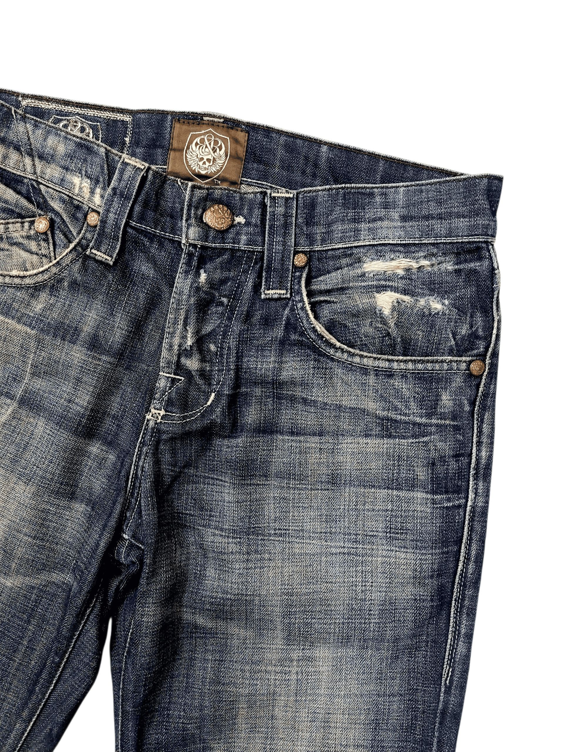 Rock & Republic Rock & Republic Flare Classic Baggy Style Denim Size US 31 - 6 Thumbnail