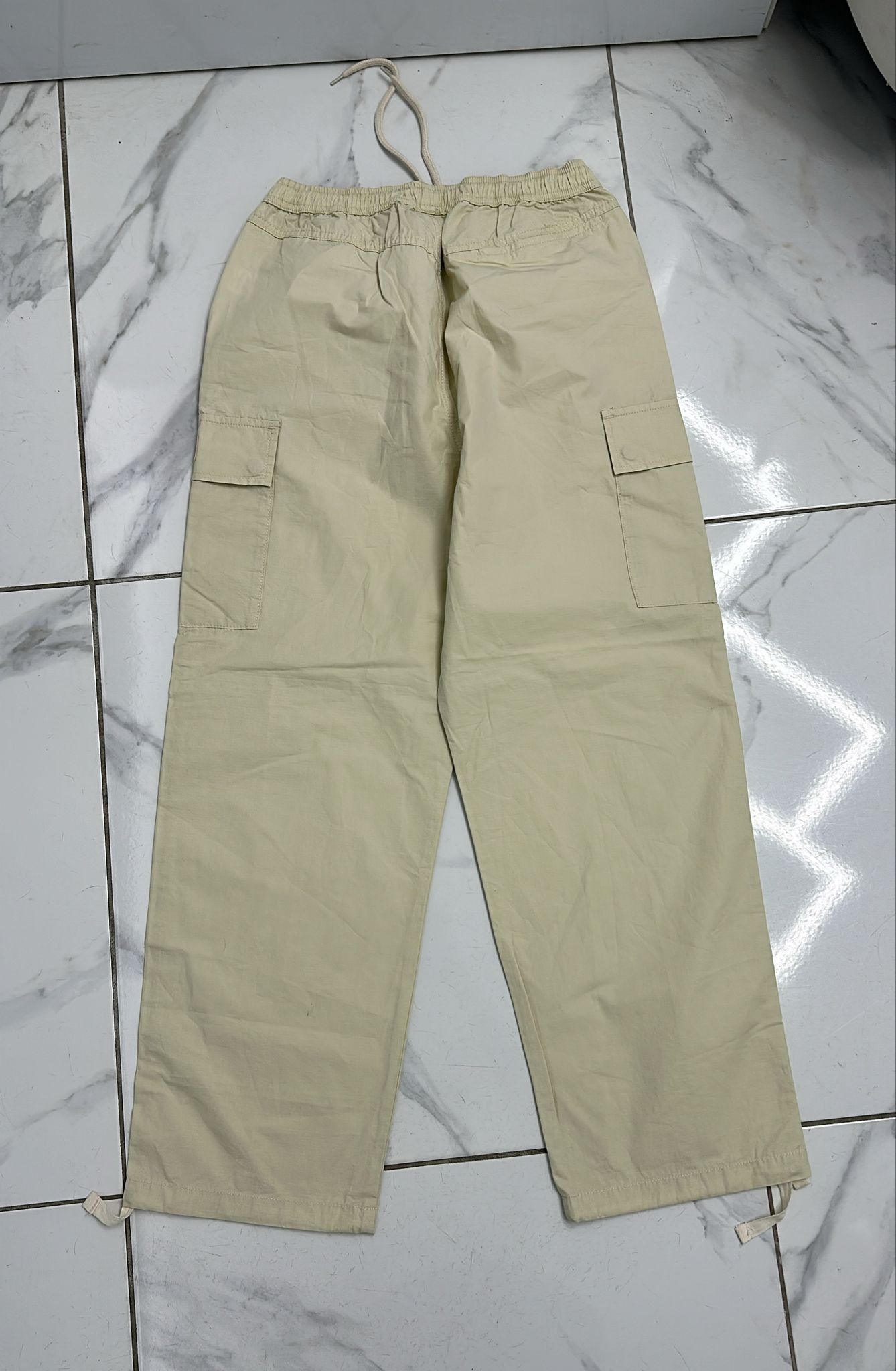 Stussy × Vintage Stussy Ripstop Cargo Beach Pant Cream Size Medium Size US 32 / EU 48 - 3 Thumbnail