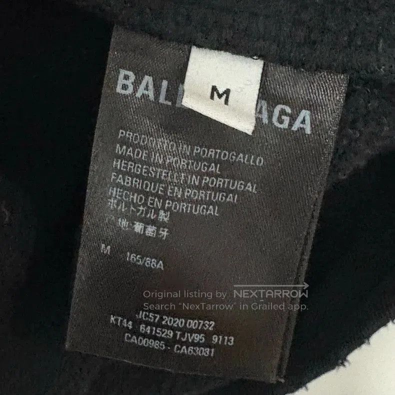 Balenciaga Balenciaga Alien Black Sweatshirt. Size US M / EU 48-50 / 2 - 4 Thumbnail