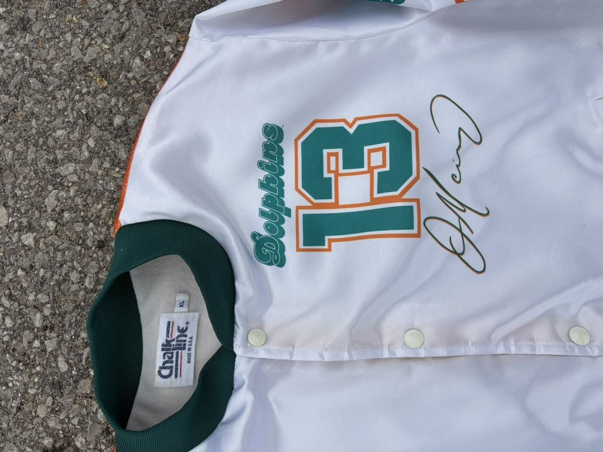 Chalk Line 90s Chalk Line Miami Dolphins Dan Marino Jacket Size US XL / EU 56 / 4 - 6 Thumbnail