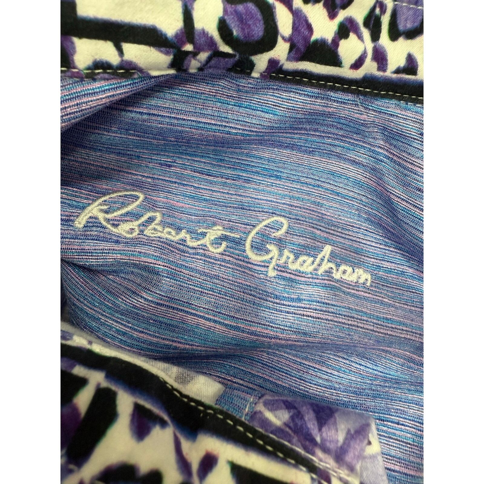 Robert Graham Robert Graham Men's Shirt Big Tall 3XL Long #G704 Size US XXL / EU 58 / 5 - 7 Thumbnail