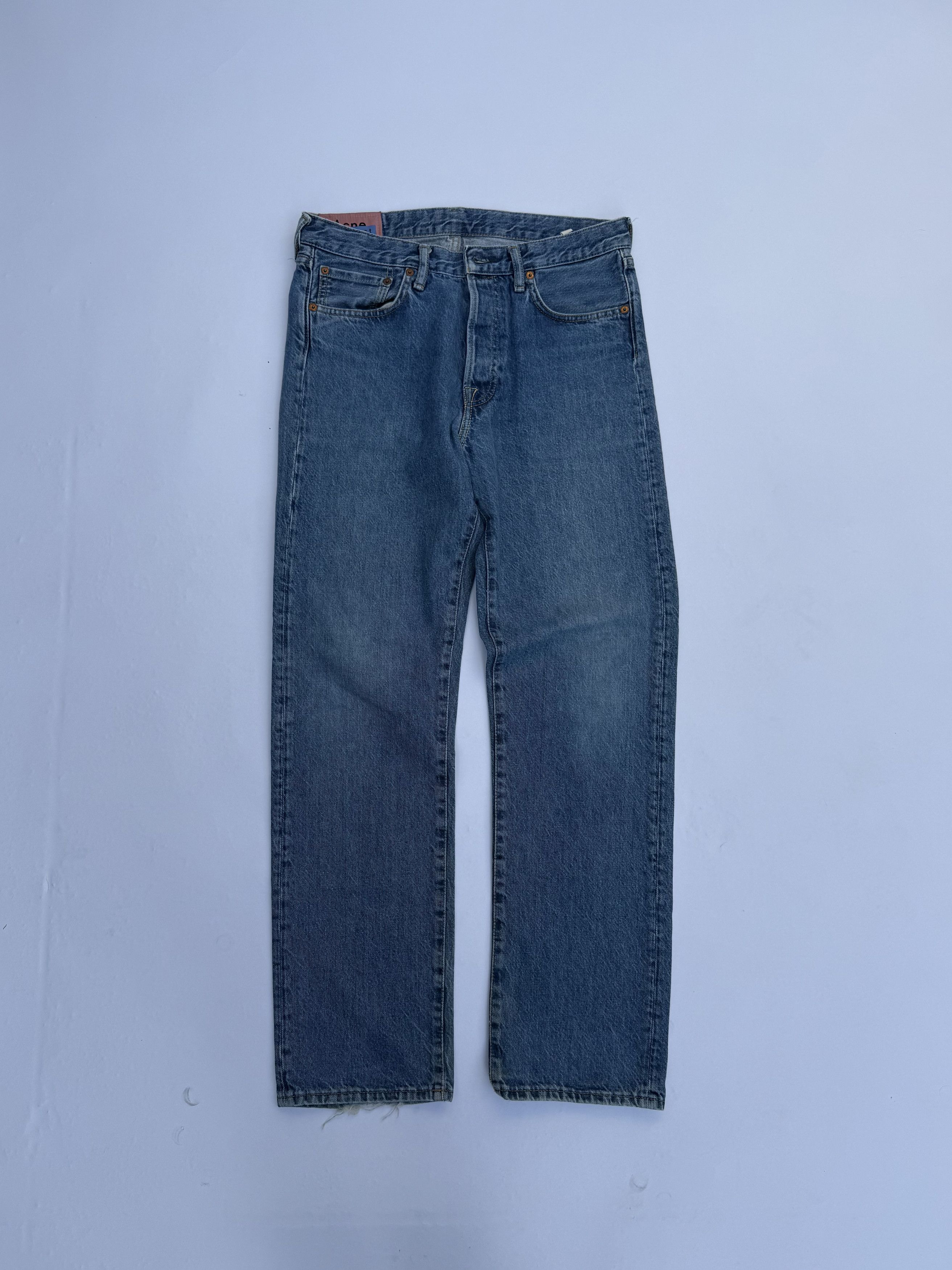 Acne Studios Acne Studios 1996 Dark Blue Trash FW18 | Grailed