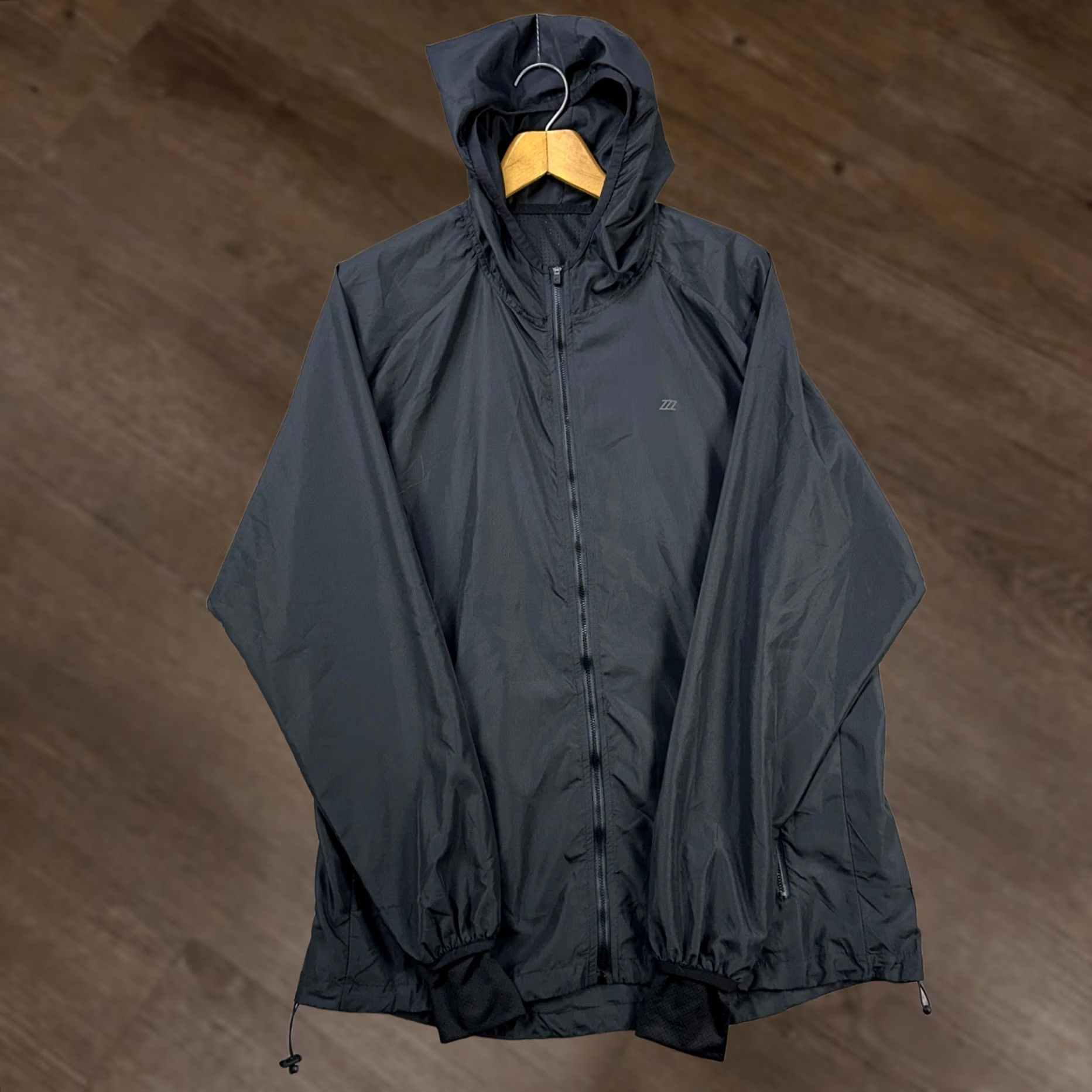 Vintage ZYIA Active Womens Hoodie Jacket 3XL Black Full Zip Athletic Long Sleeve Pocket Coat Size XXL / US 16-18 / IT 52-54 - 1 Thumbnail