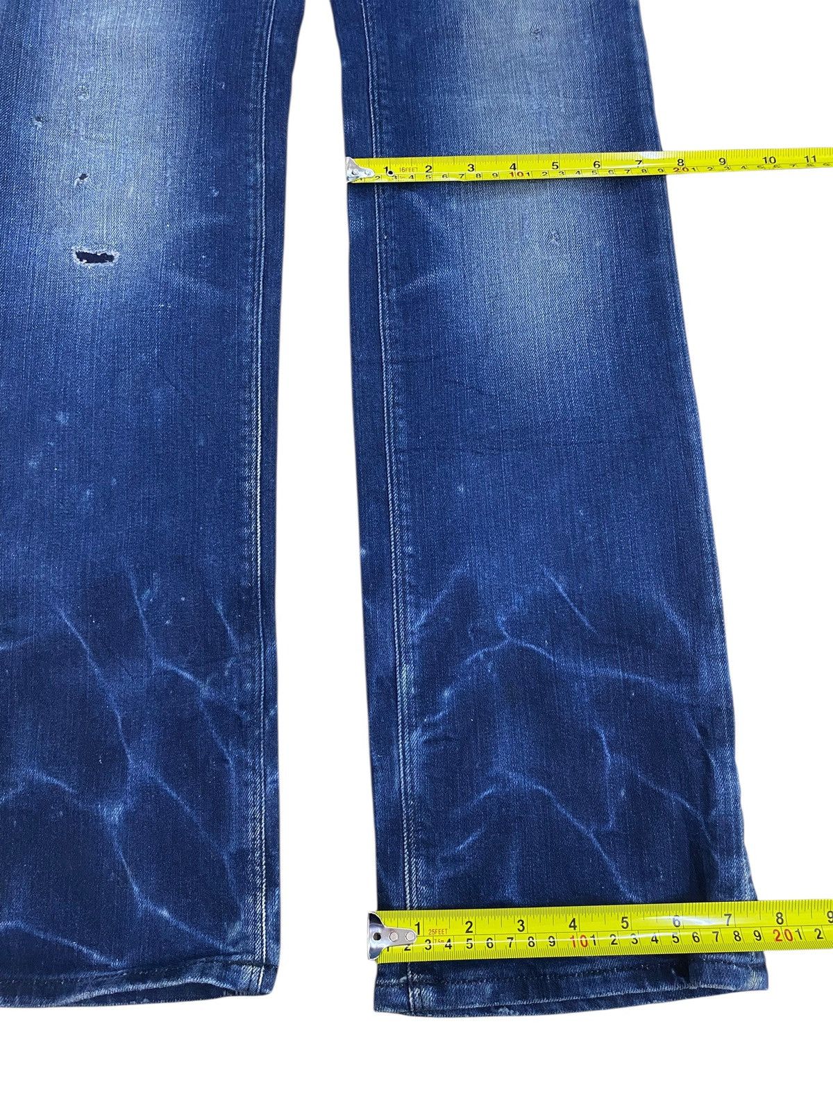 Diesel Diesel Bush Pants Dark Blue Wash Style Straight Cut Jeans Size US 29 - 8 Thumbnail