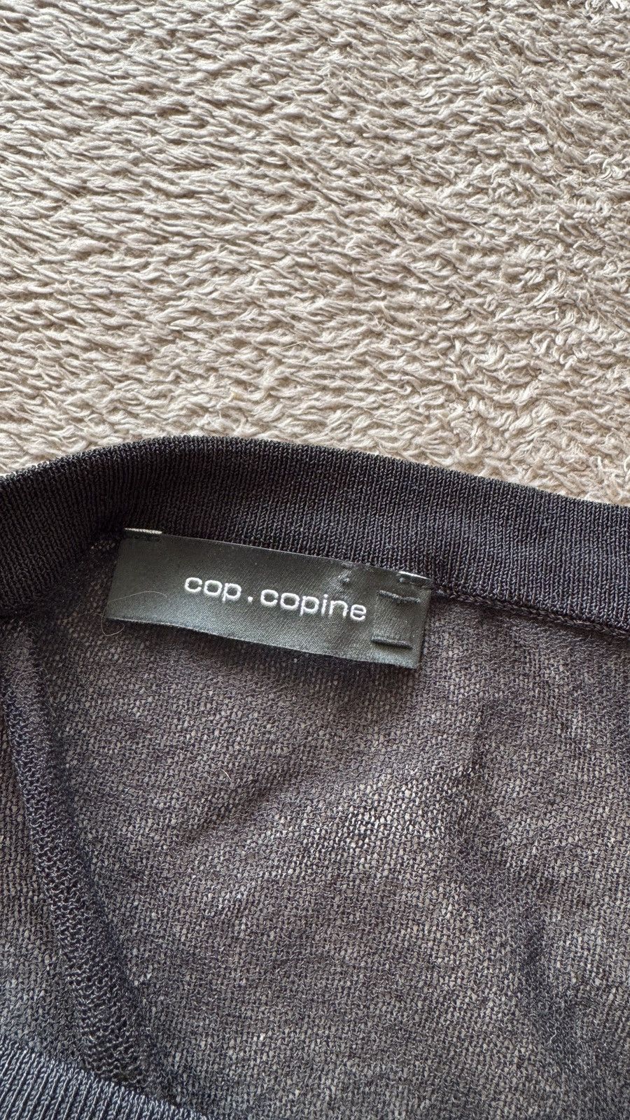 Cop Copine Cop Copine Meshed T Shirt Issey Miyake Rick Owens Y2K Size S / US 4 / IT 40 - 8 Thumbnail