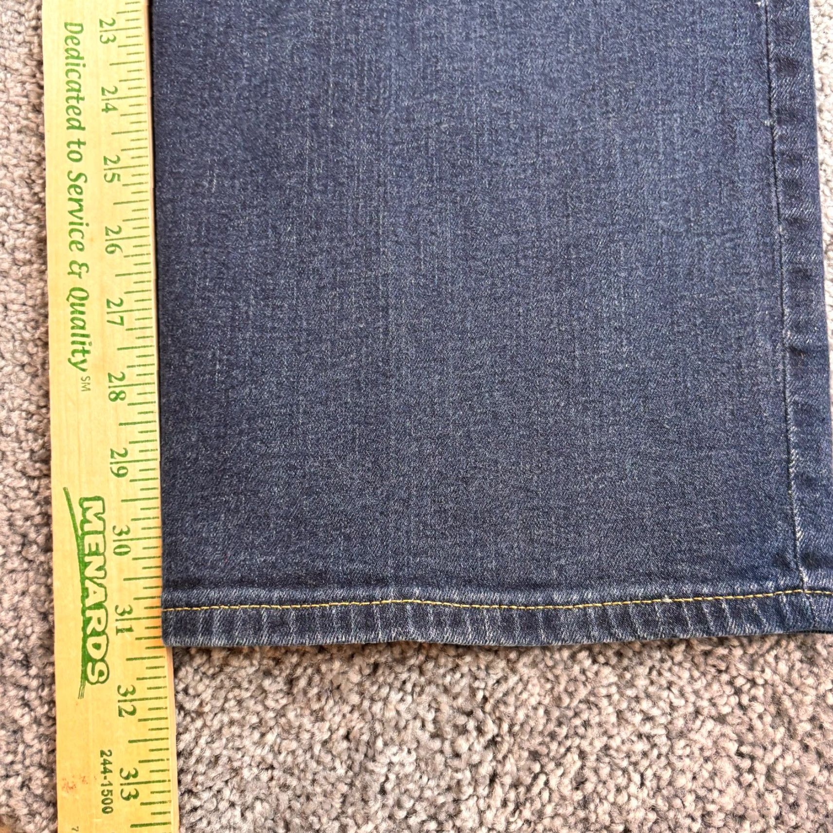 Polo Ralph Lauren Polo Ralph Lauren Jeans 44X32 Dark Blue Denim Hampton Relaxed Straight Men Jeans Size US XXL / EU 58 / 5 - 7 Thumbnail