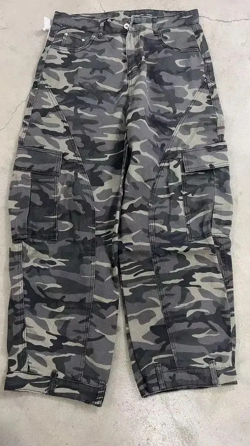 Jean Chiyuri x Ayako Baggy Cargo Wide Leg Pants Size US 30 / EU 46 - 8 Thumbnail