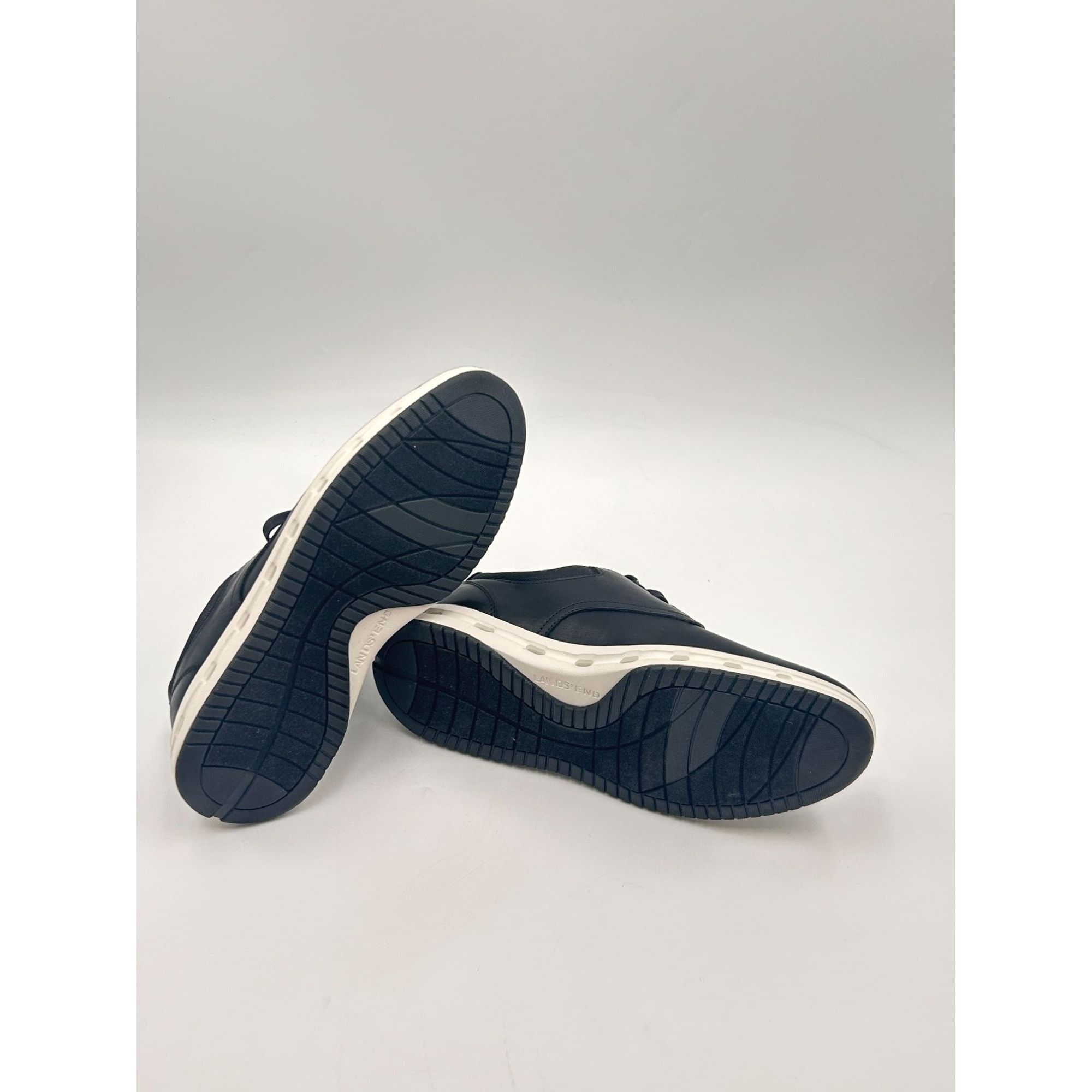 Lands' End Lands’ End Sport Oxford Men’s13 Black Lace Up Casual Comfort Size US 13 / EU 46 - 6 Thumbnail