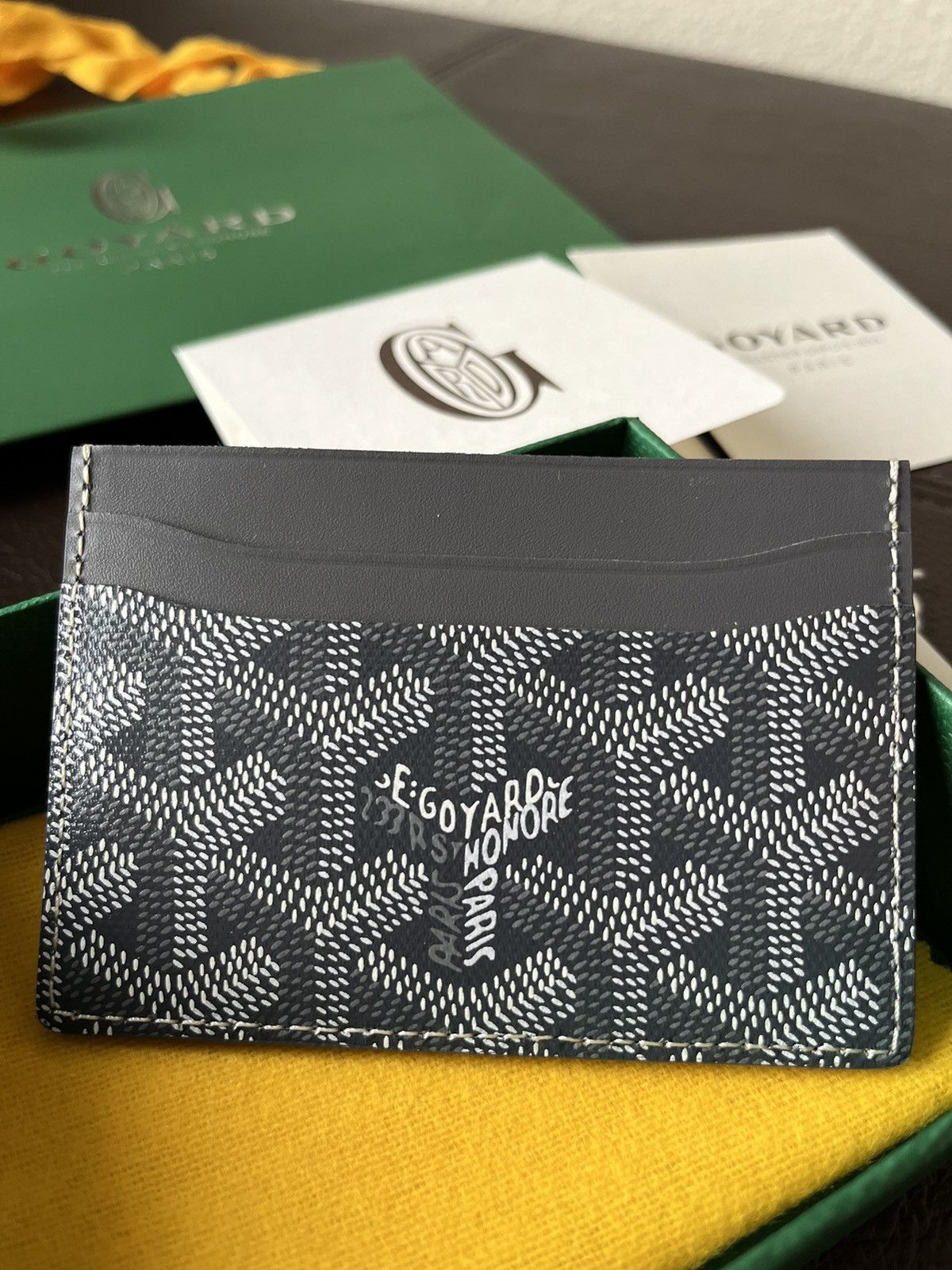 Goyard Goyard Leather Card Holder Brand New Giftable Condition Size ONE SIZE - 11 Thumbnail